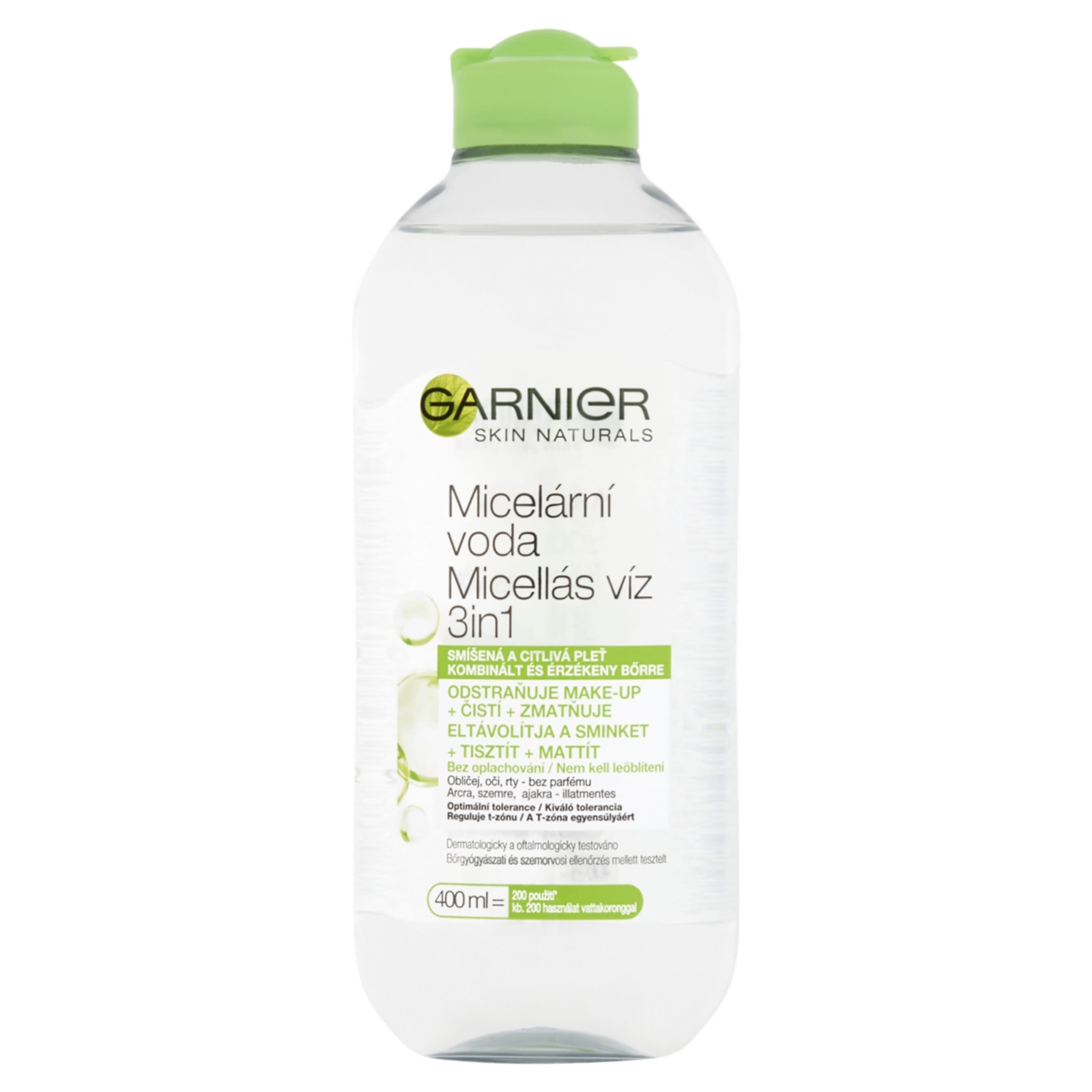 Garnier Skin Naturals Micellás Víz 3in1 Kombinált Bőrre - 400 ml