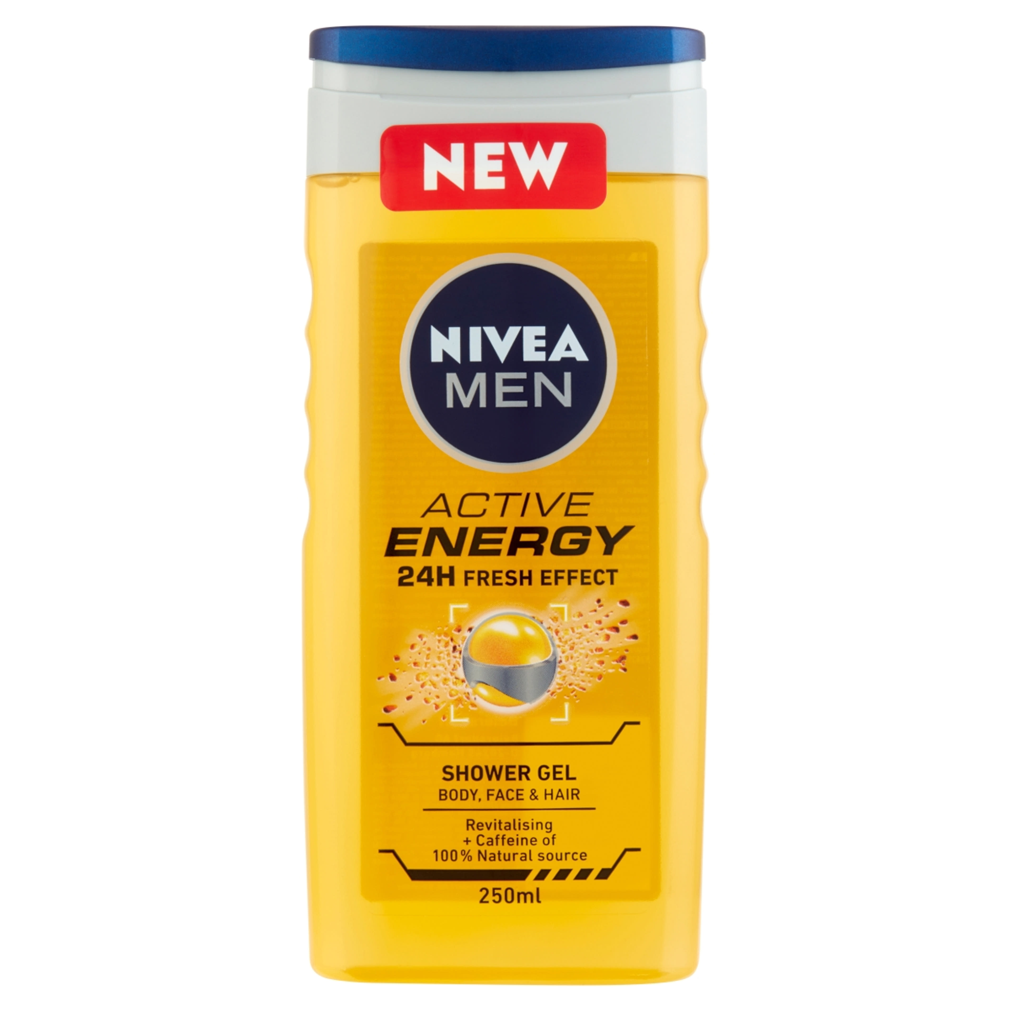 Nivea Men tusfürdő active energy - 250 ml-1