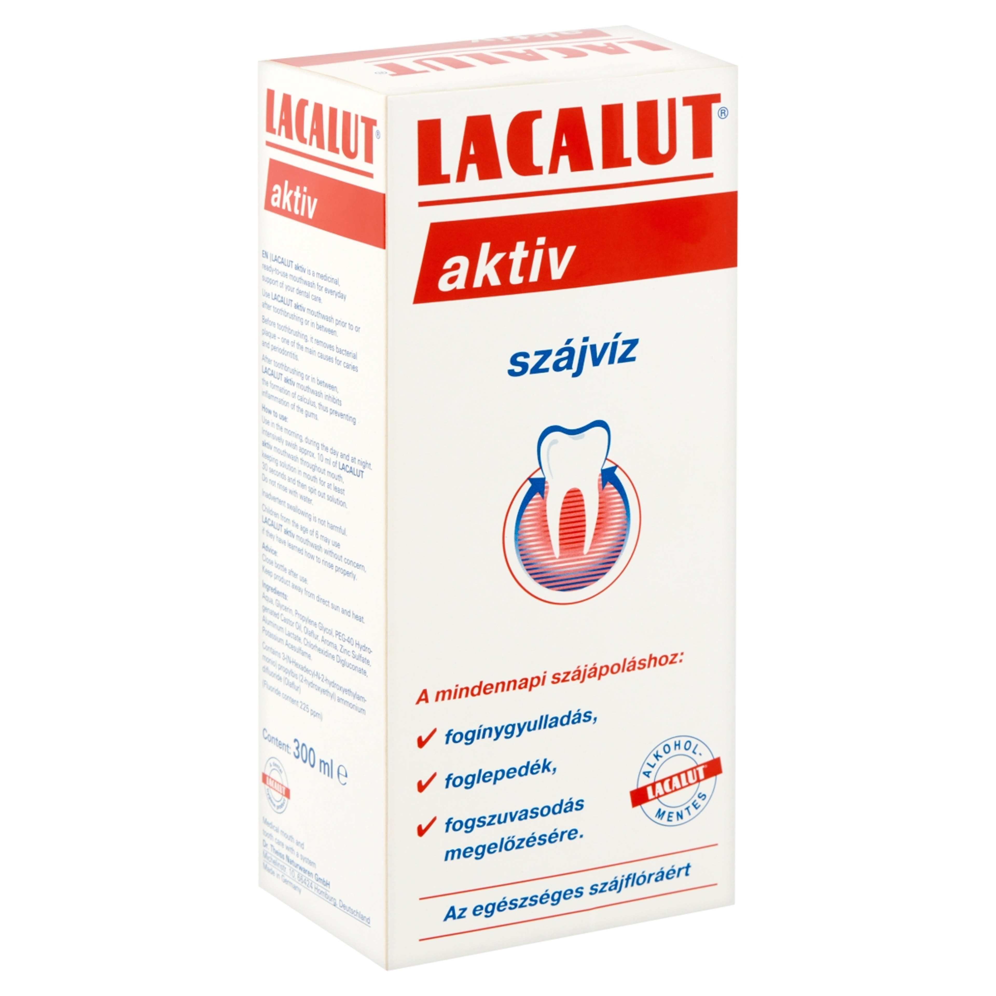 Lacalut Aktív szájvíz - 300 ml-4