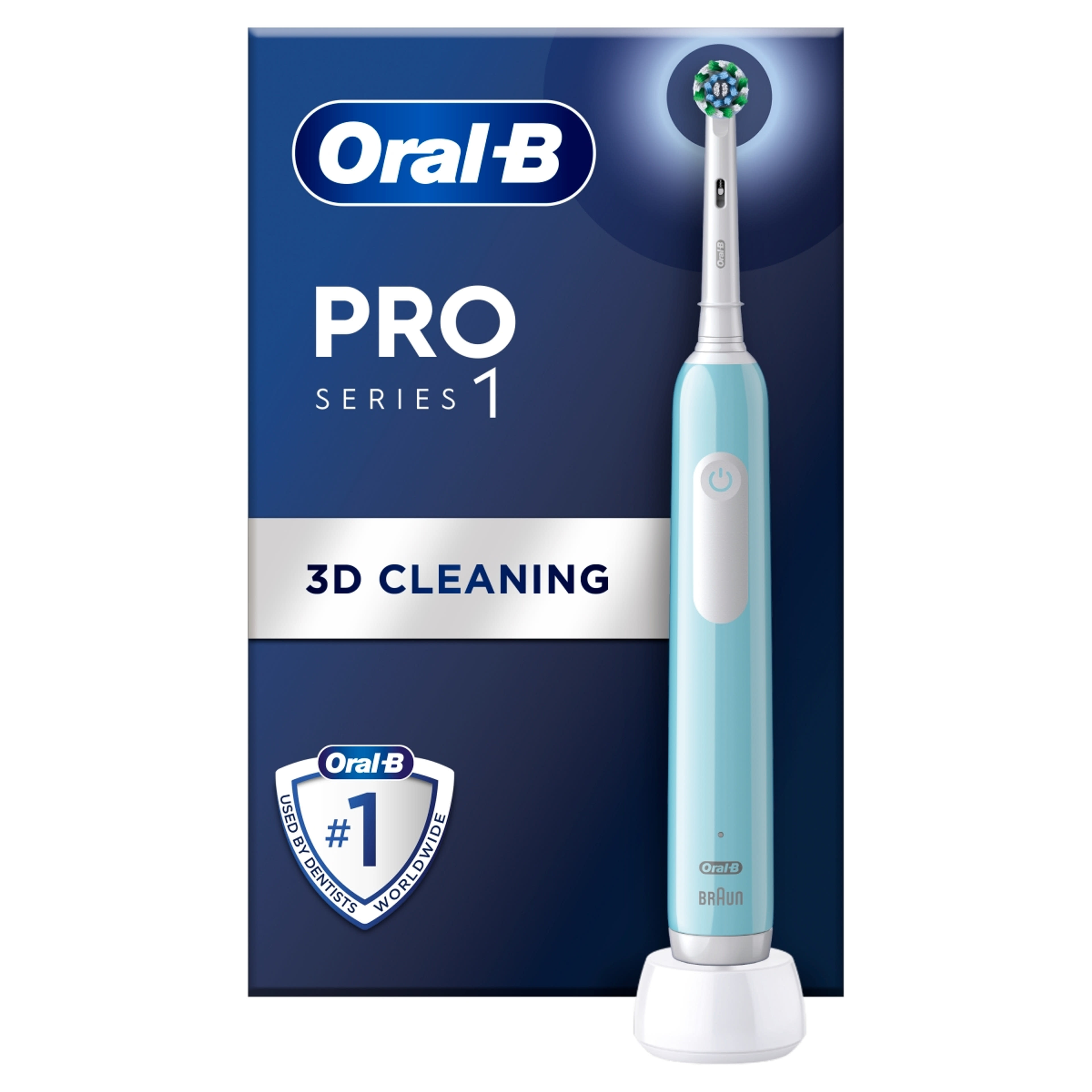 Oral-B Pro Series 1 elektromos fogkefe, kék - 1 db-11