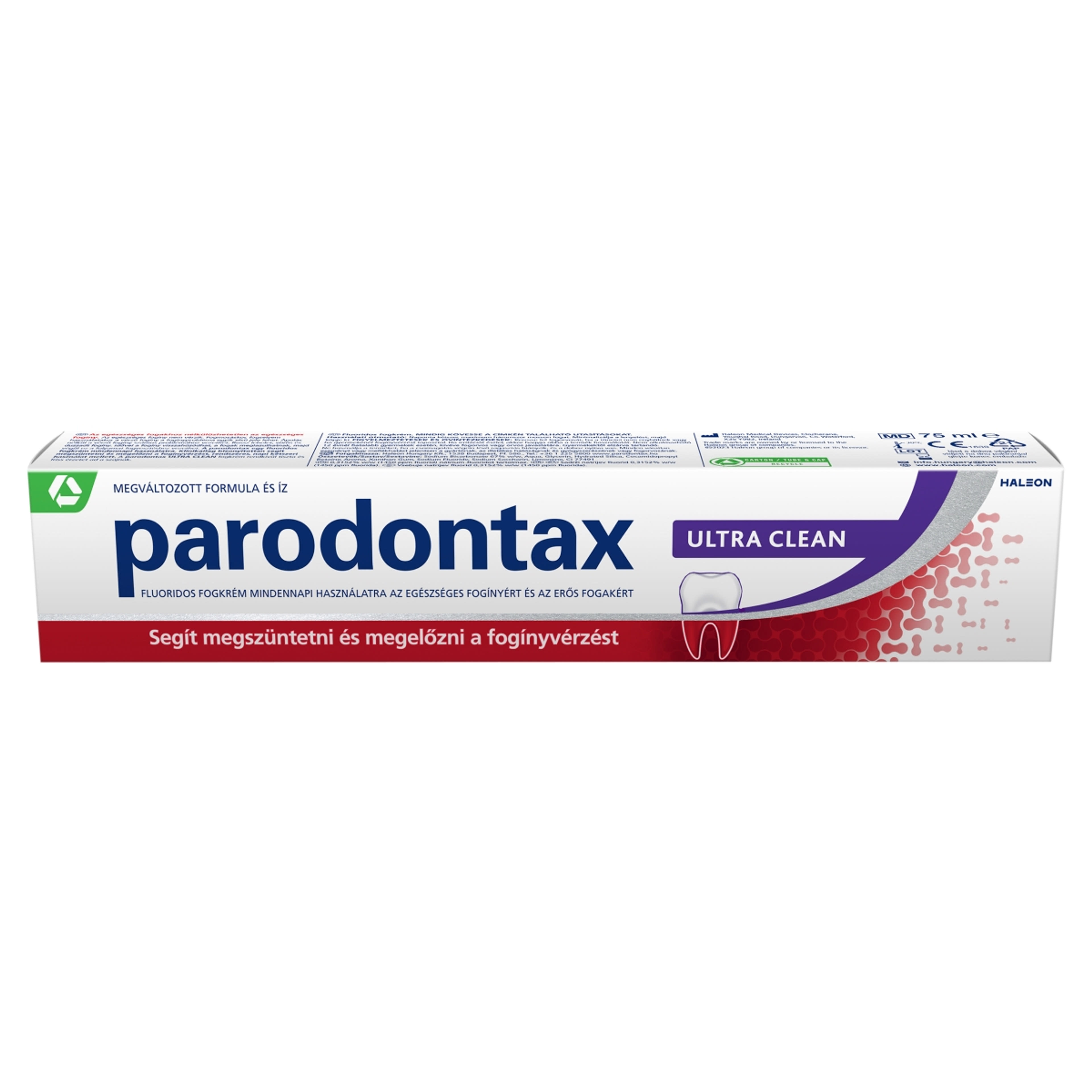 Parodontax Ultra Clean fogkrém - 75 ml