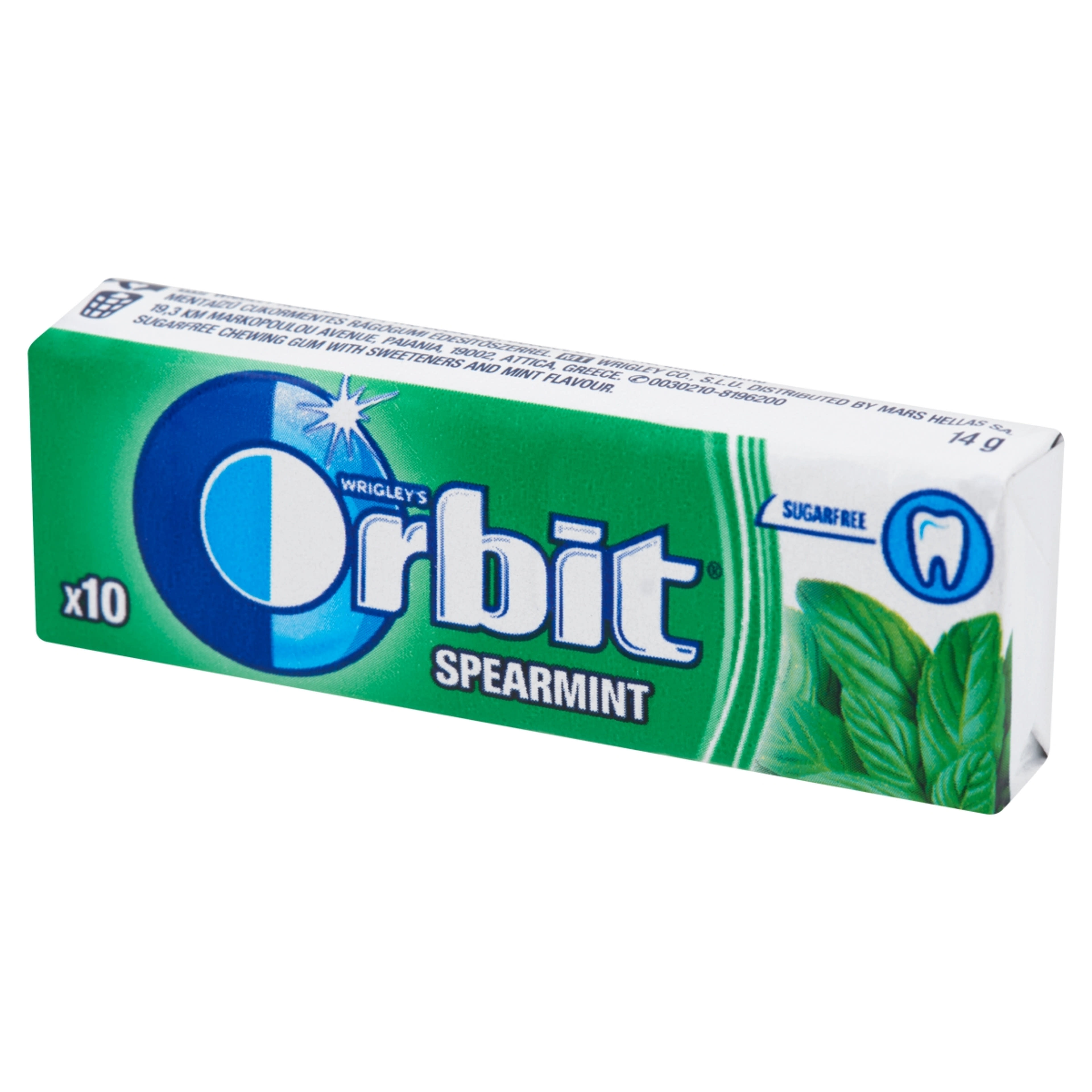 Orbit drazsé spearmint - 14 g-2