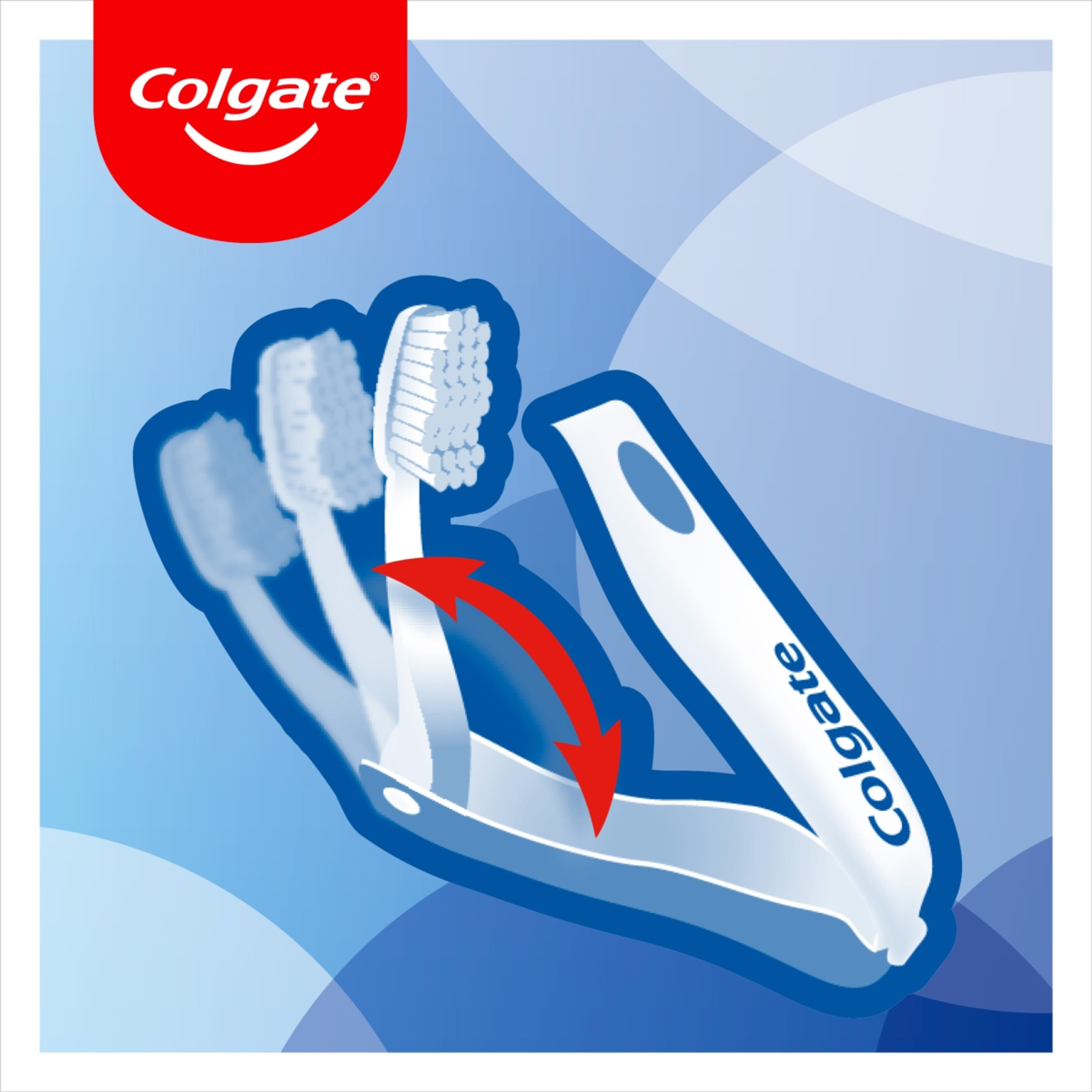 Colgate Soft összecsukható utazó fogkefe - 1 db-5