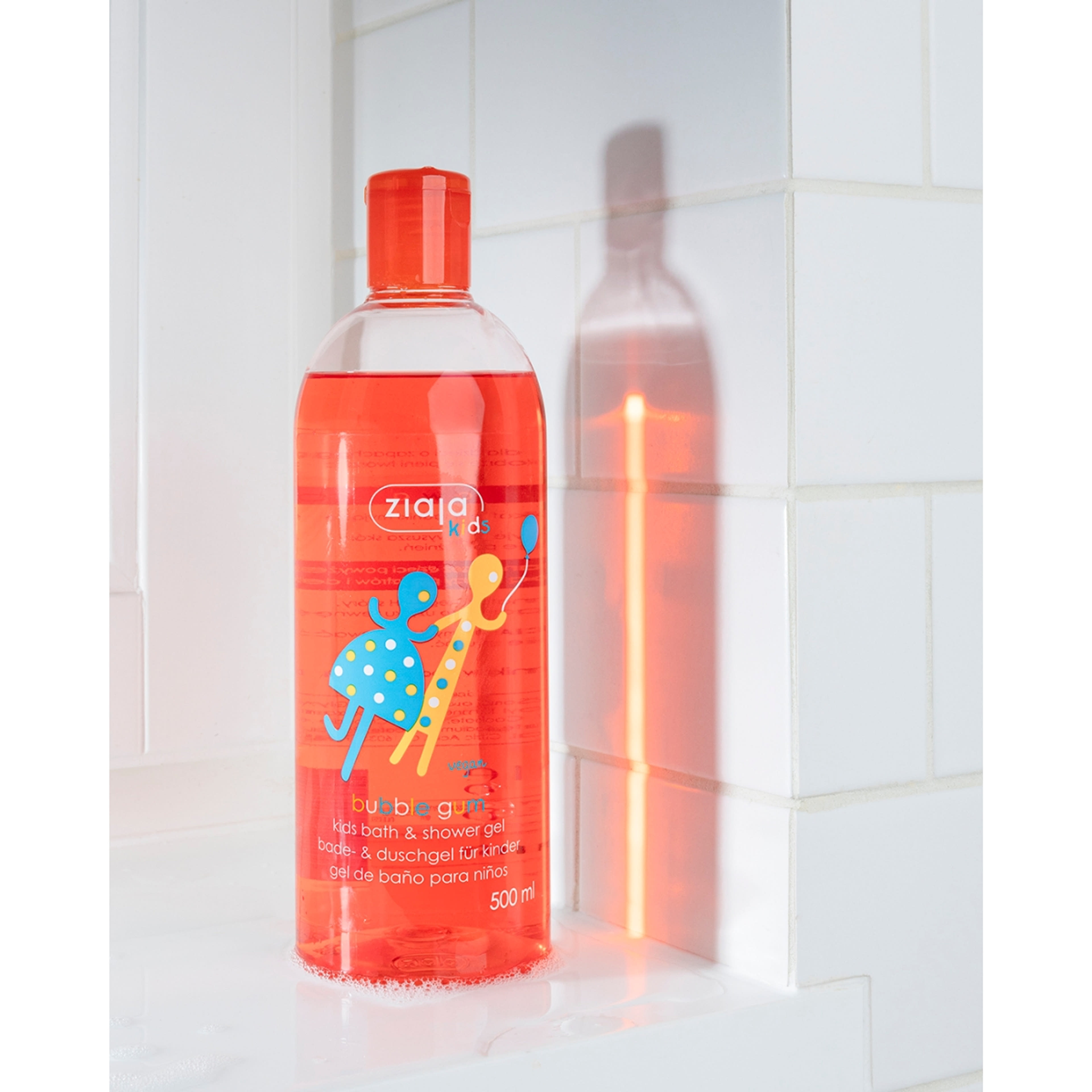 Ziaja gyerek hab- és tusfürdő rágógumi illat - 500 ml-3