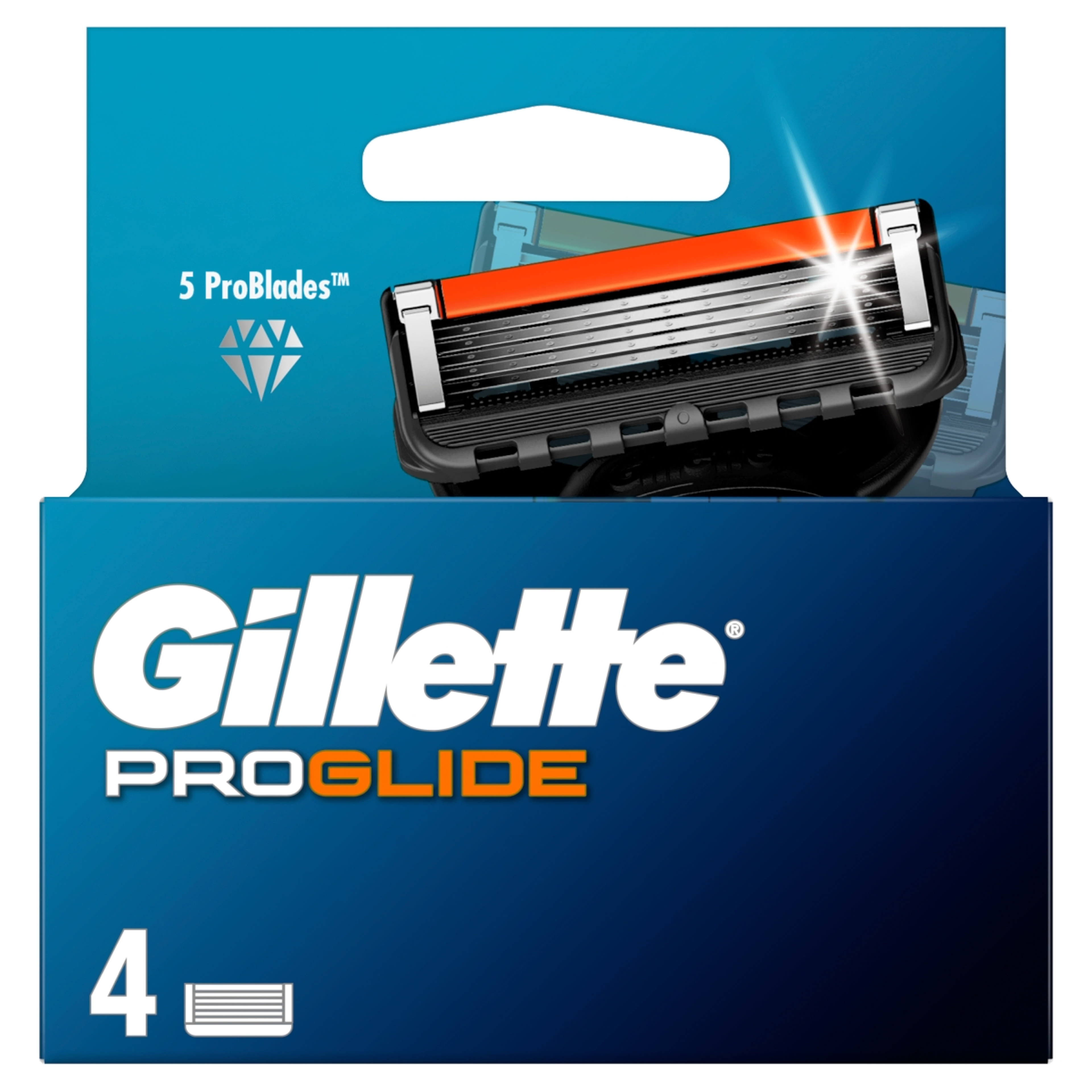 Gillette Fusion ProGlide 5 pengés borotvabetét - 4 db