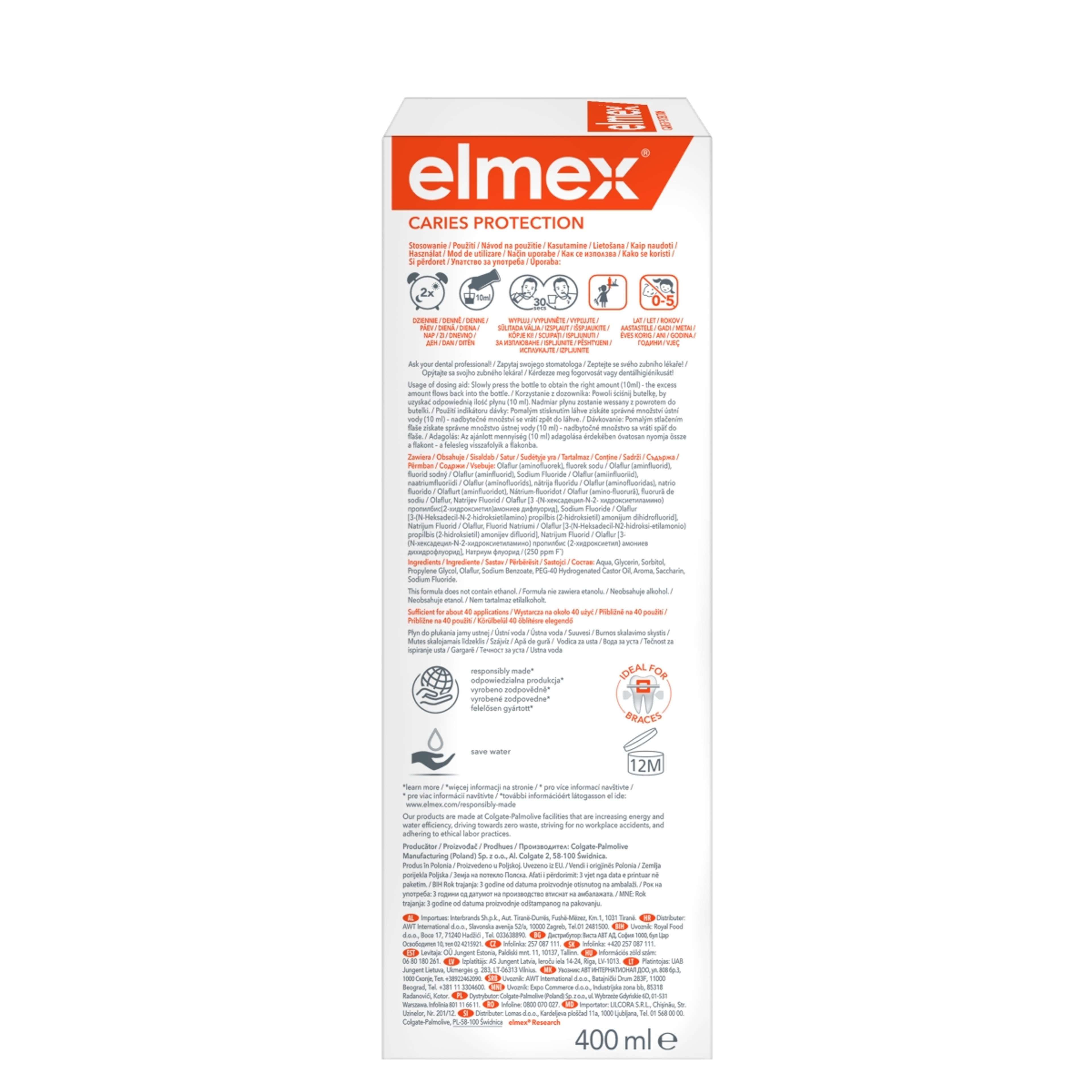 Elmex Junior szájvíz - 400 ml-3