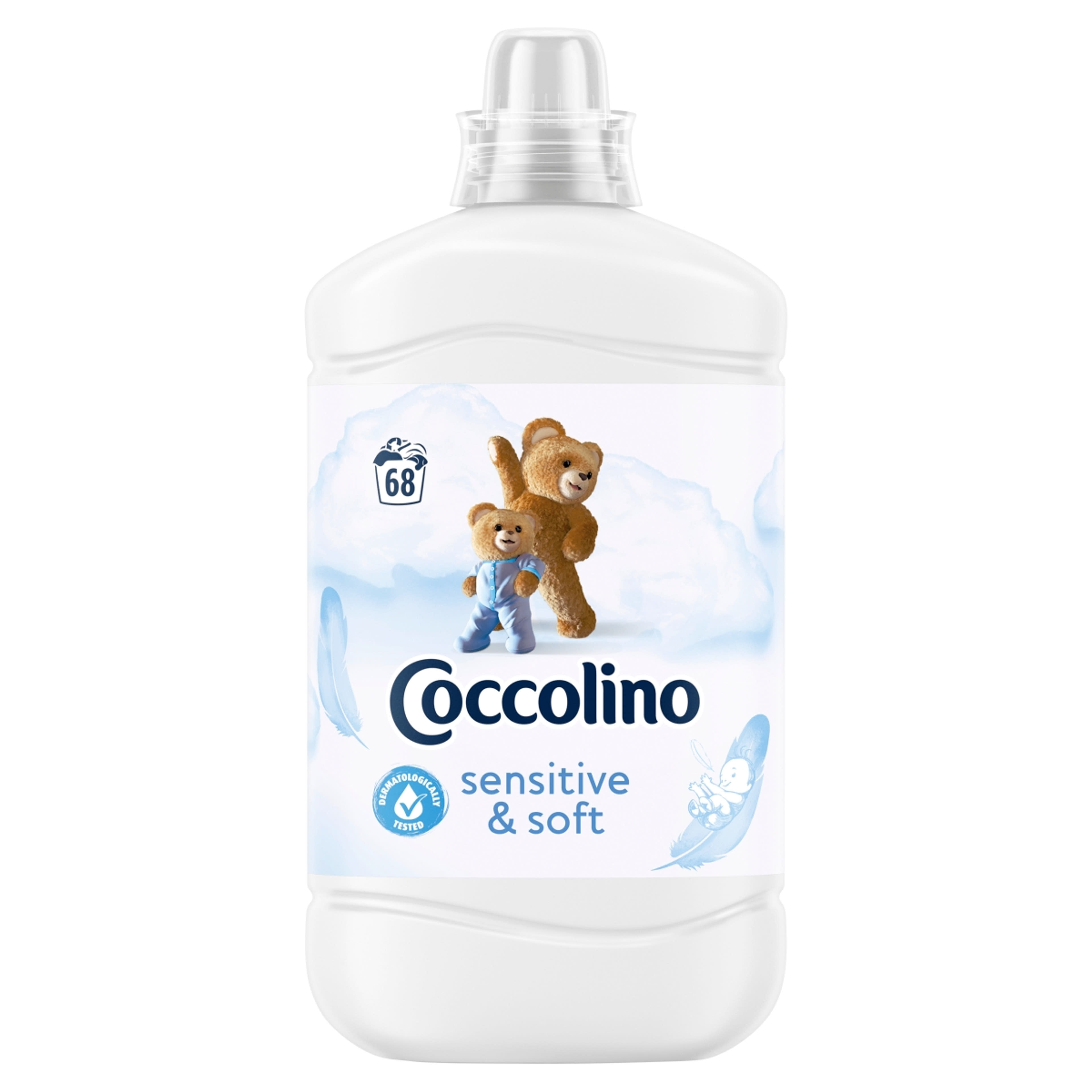 Coccolino Sensitive&Soft öblítőkoncentrátum - 1700 ml