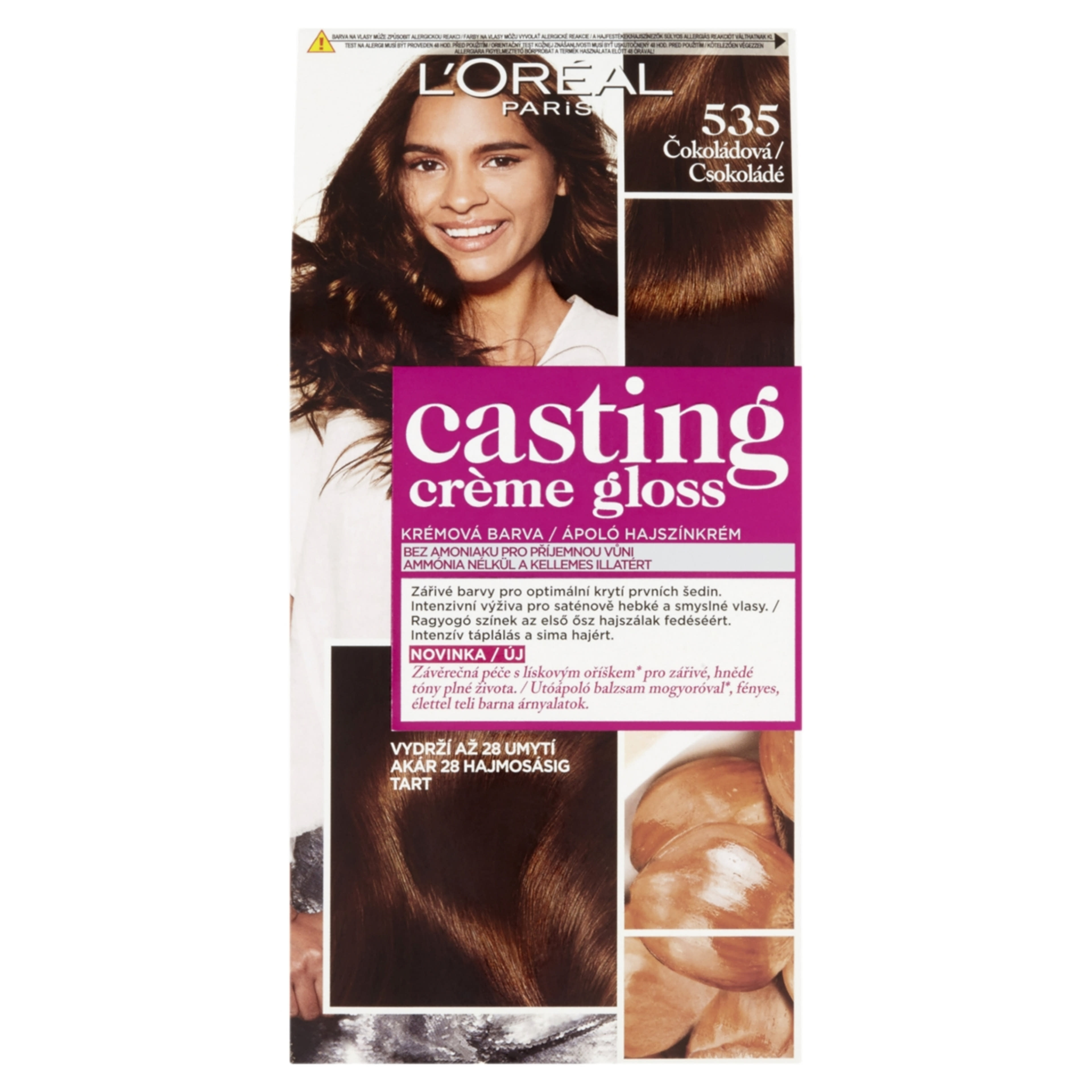 L'Oréal Paris Casting Creme Gloss Hajszínező krém 535 Csokoládé - 1 db-1