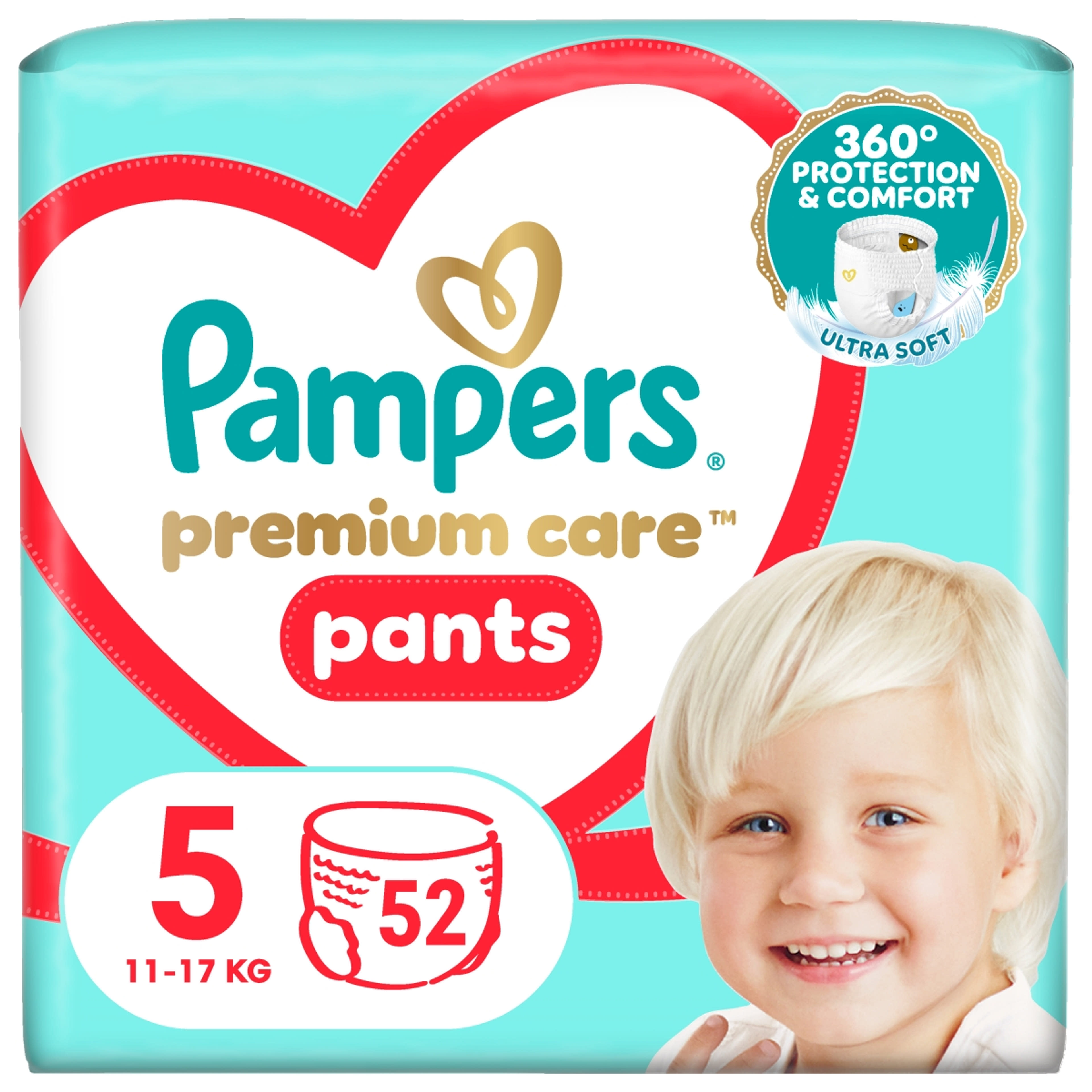 Pampers Premium Care Pants 5-ös 12-17 kg - 52 db-7