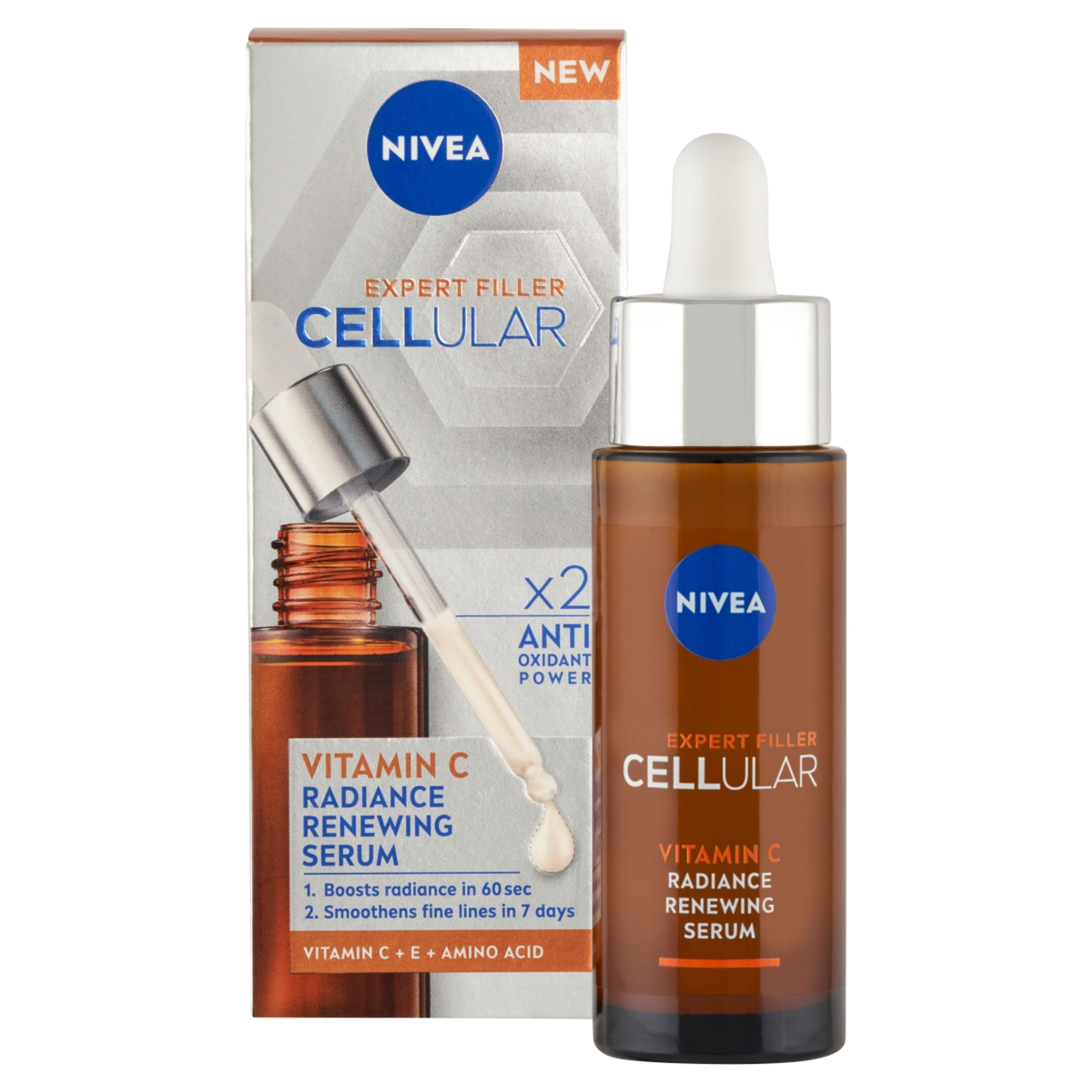 Nivea Cellular Expert Filler C-vitamin ragyogást fokozó szérum - 30 ml-2