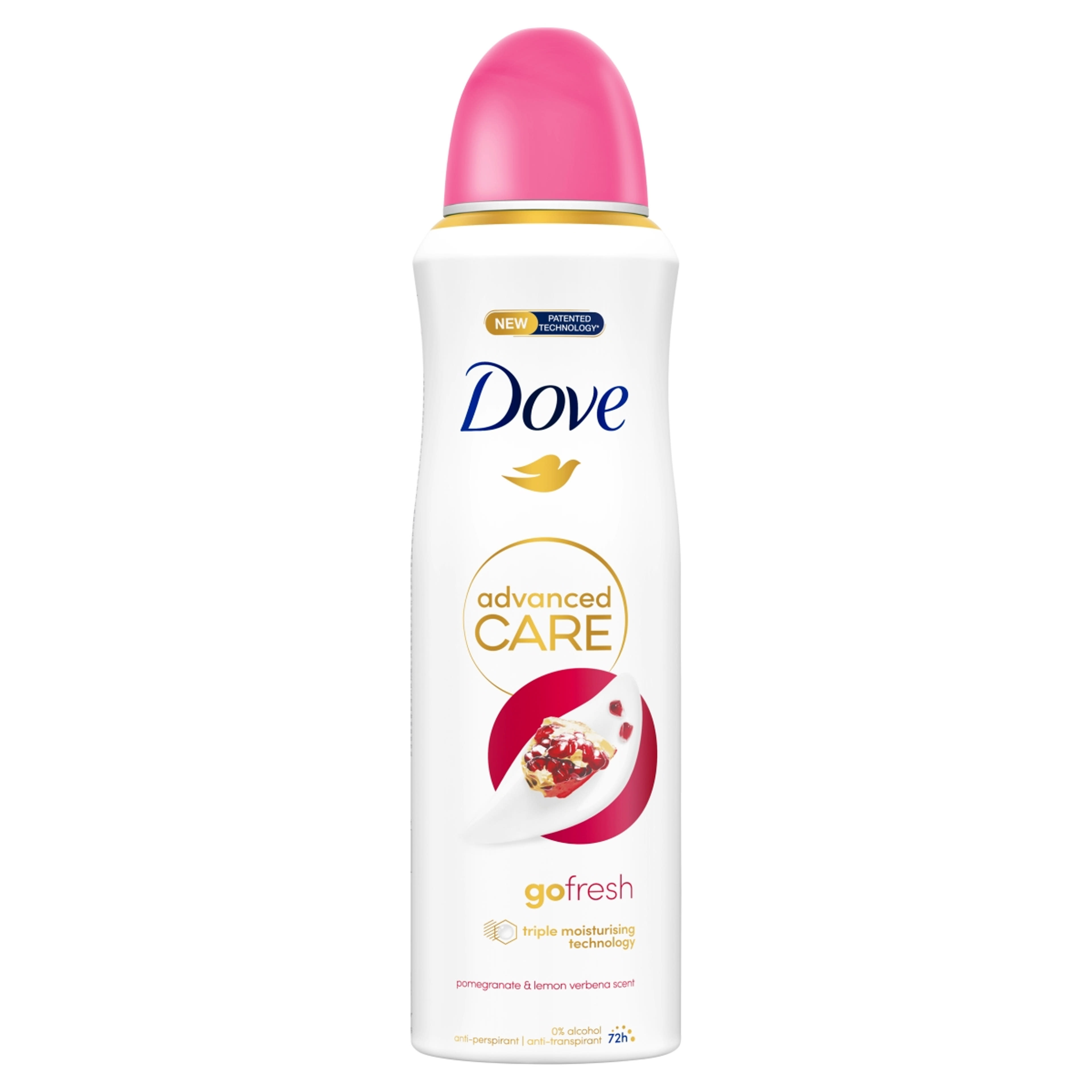 Dove Advanced Care Go Fresh Pomegranate & Lemon Verbena Scent dezodor spray - 200 ml