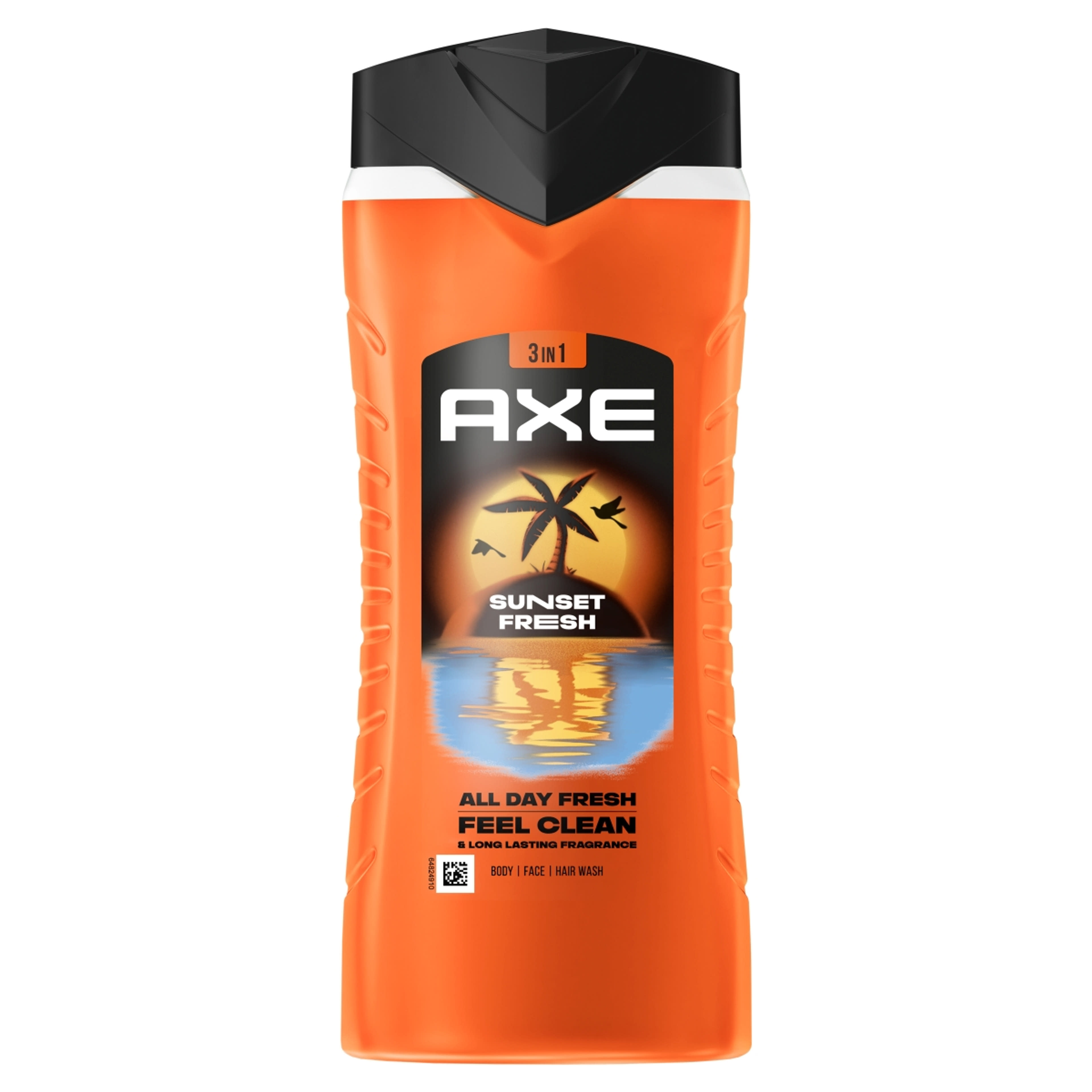 Axe Sunset Fresh 3 in 1 tusfürdő testre, arcra, hajra - 400 ml-1