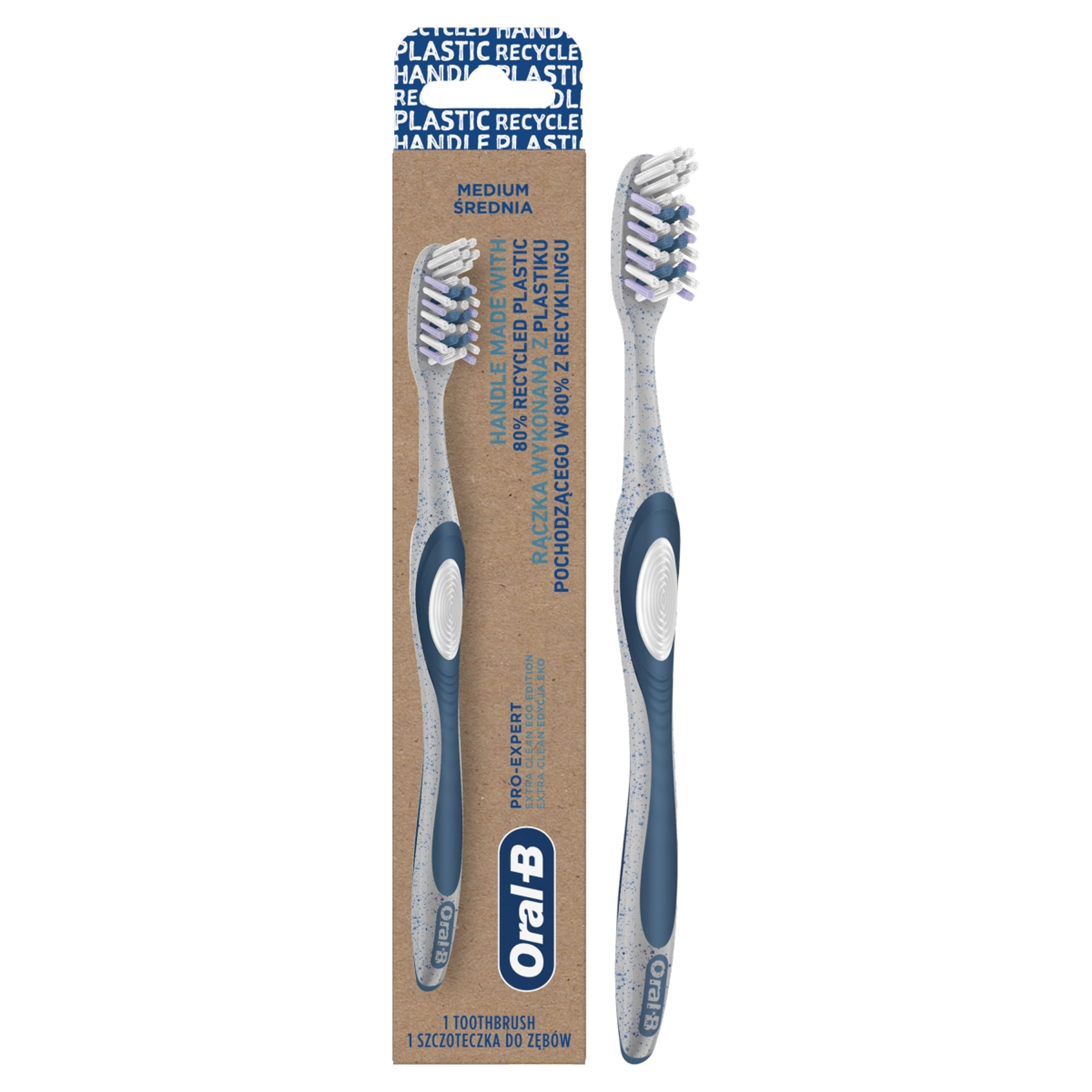 Oral-B Pro-Expert Extra Cleaneco Edition Medium fogkefe - 2 db-2