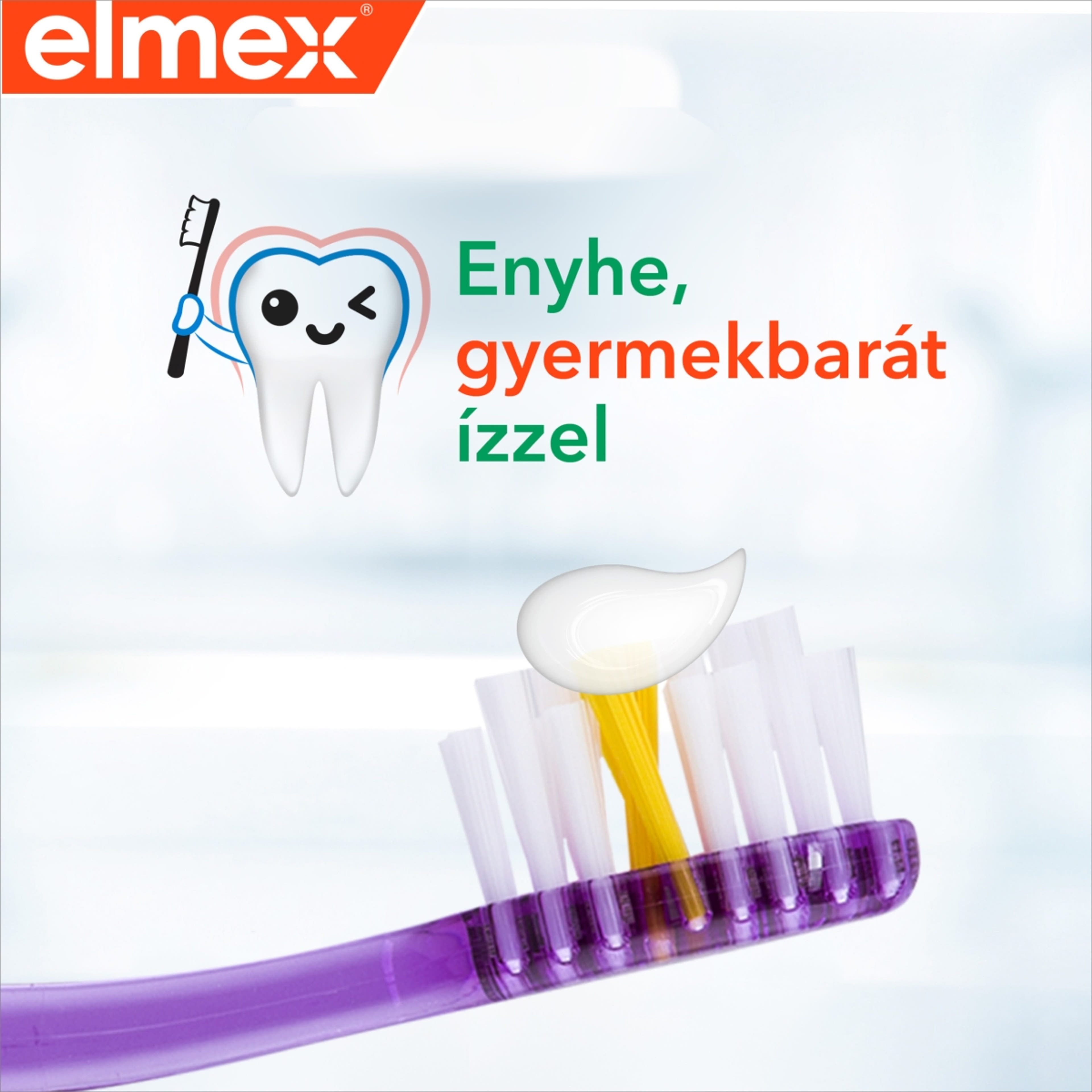 Elmex Junior gyerek fogkrém 6-12 éves gyermekeknek  - 75 ml-7