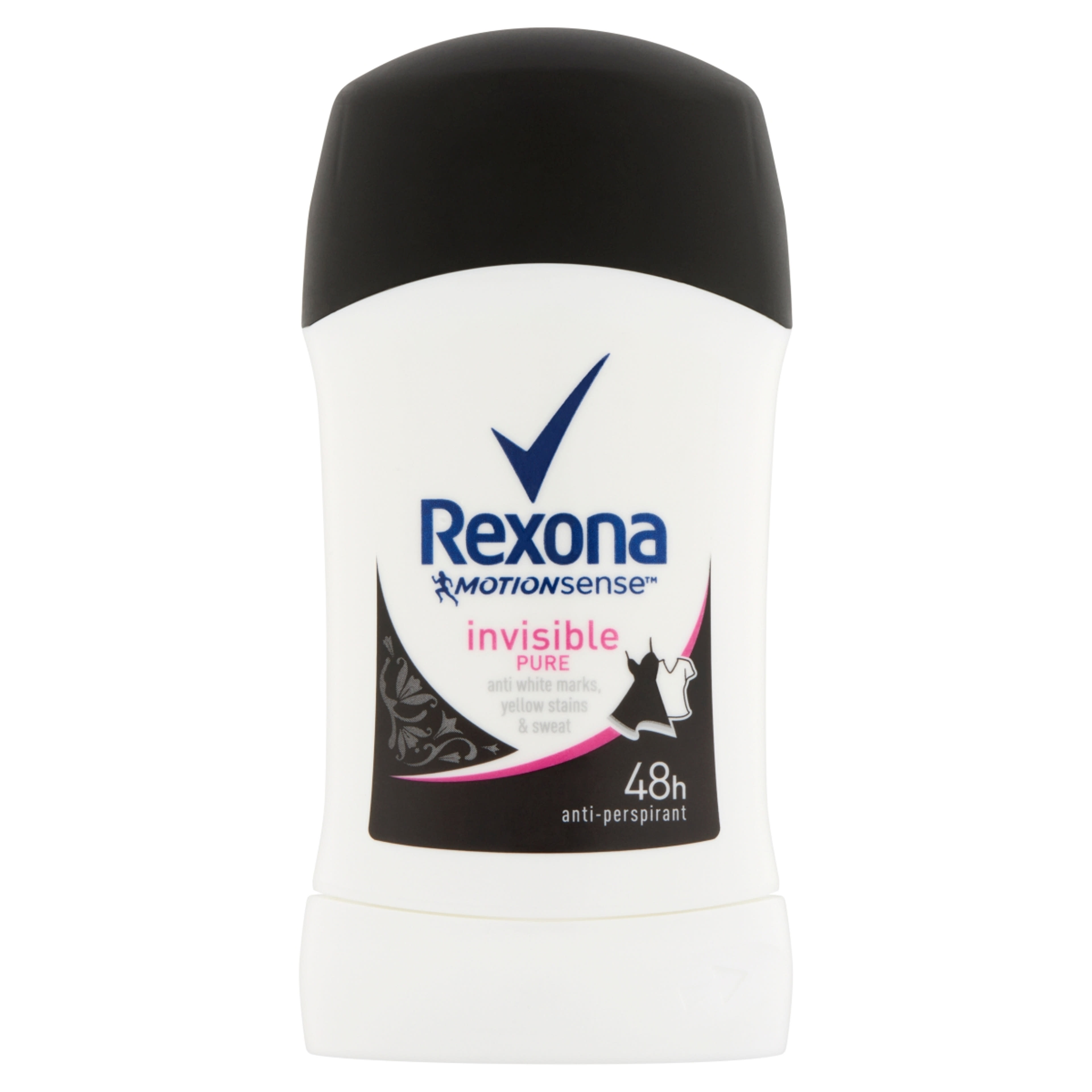 Rexona Women Invisible Pure izzadásgátló stift - 40 ml-1