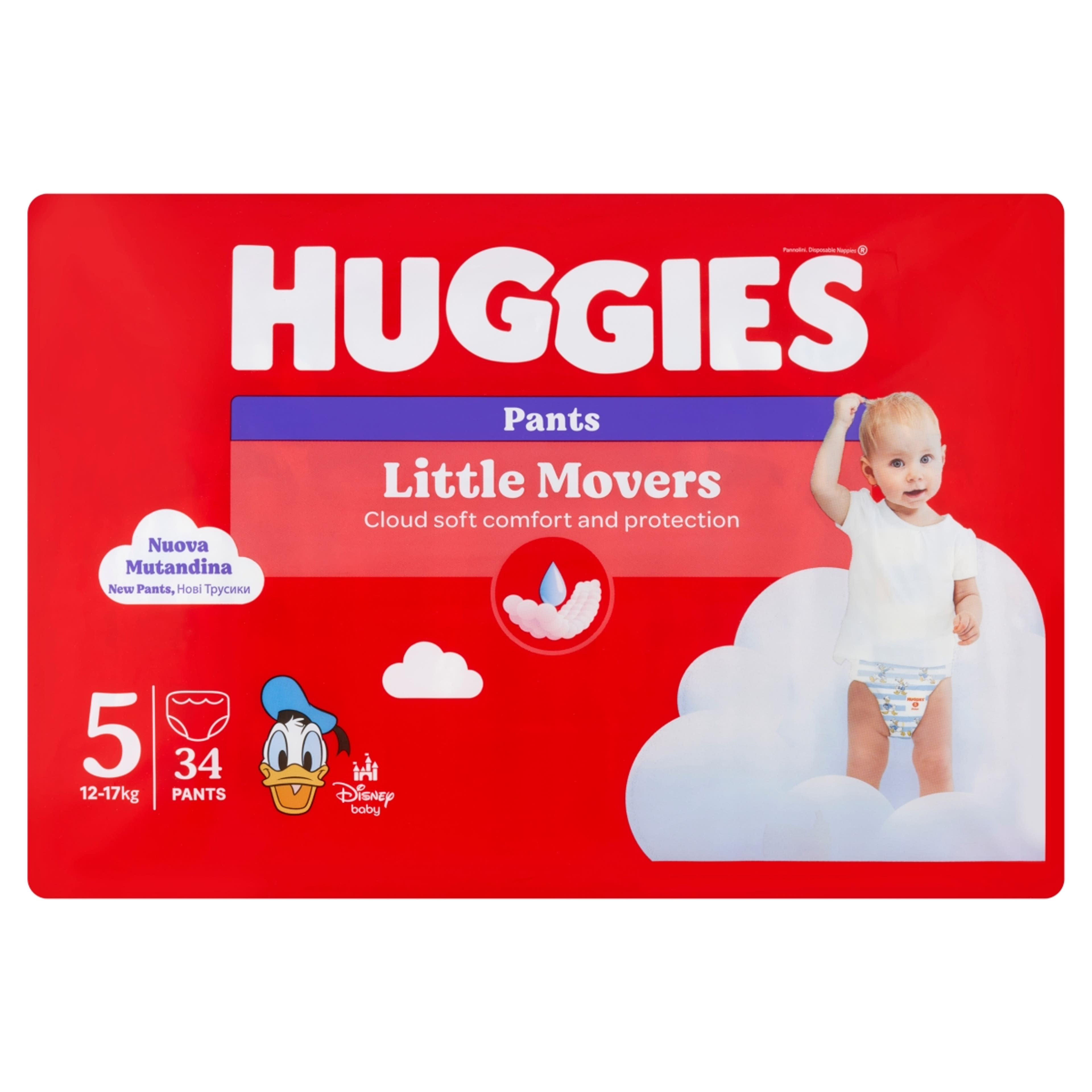 Huggies Ultra Comfort Pants 5 bugyipelenka 12-17 kg – 34 db-1