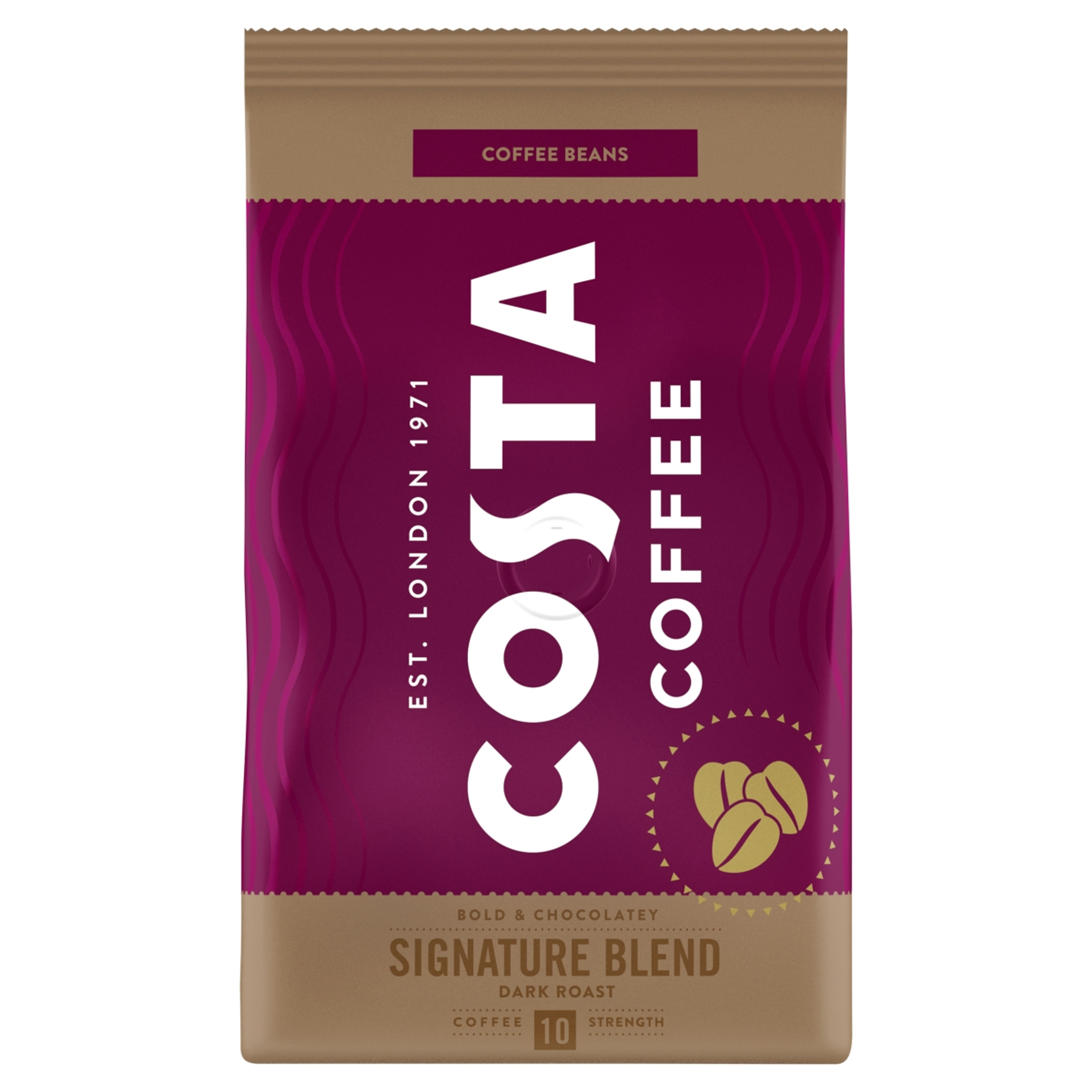 Costa Coffee Signature Blend Dark Roast szemes kávé - 500 g