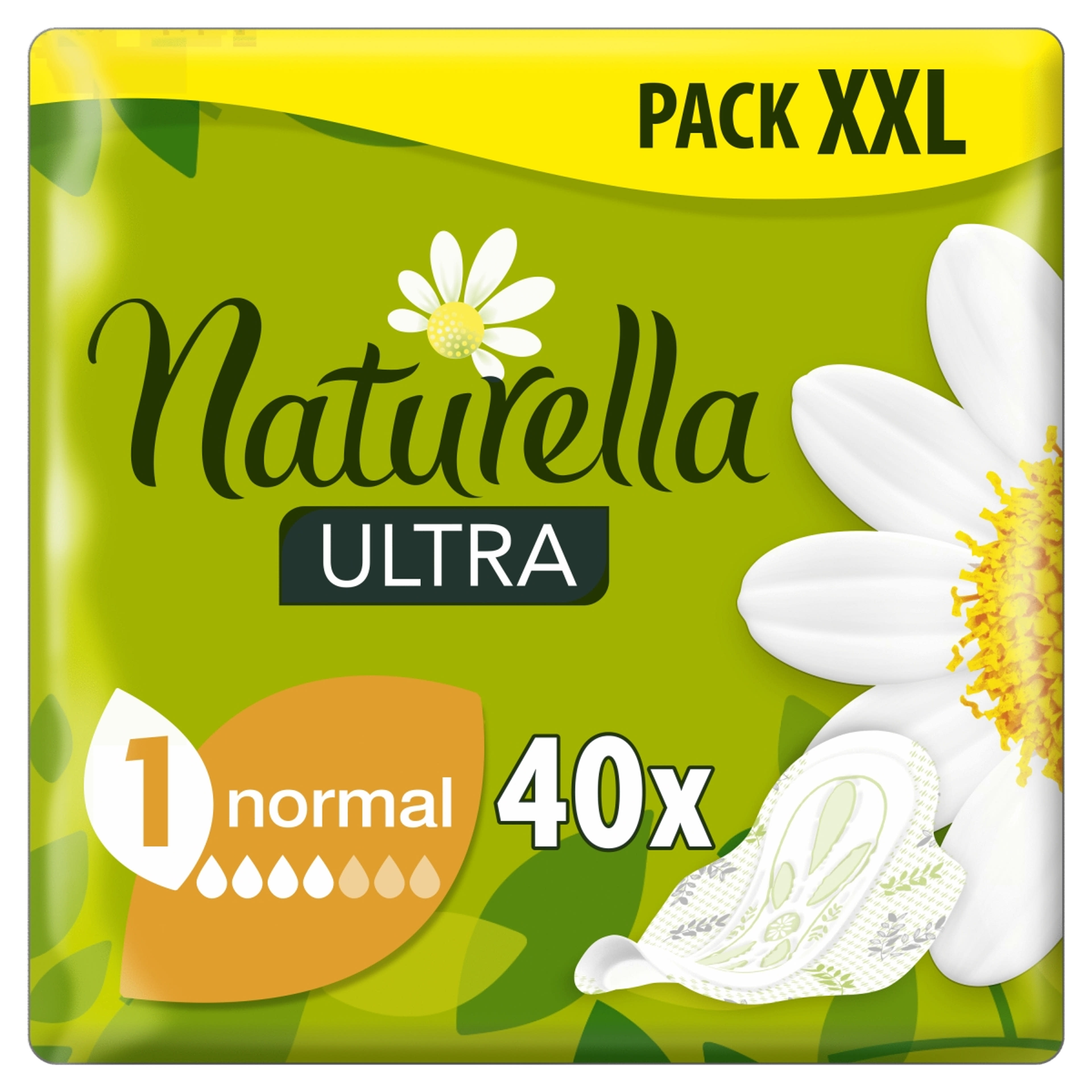Naturella Ultra Normal szárnyas egészségügyi betét - 40 db-7