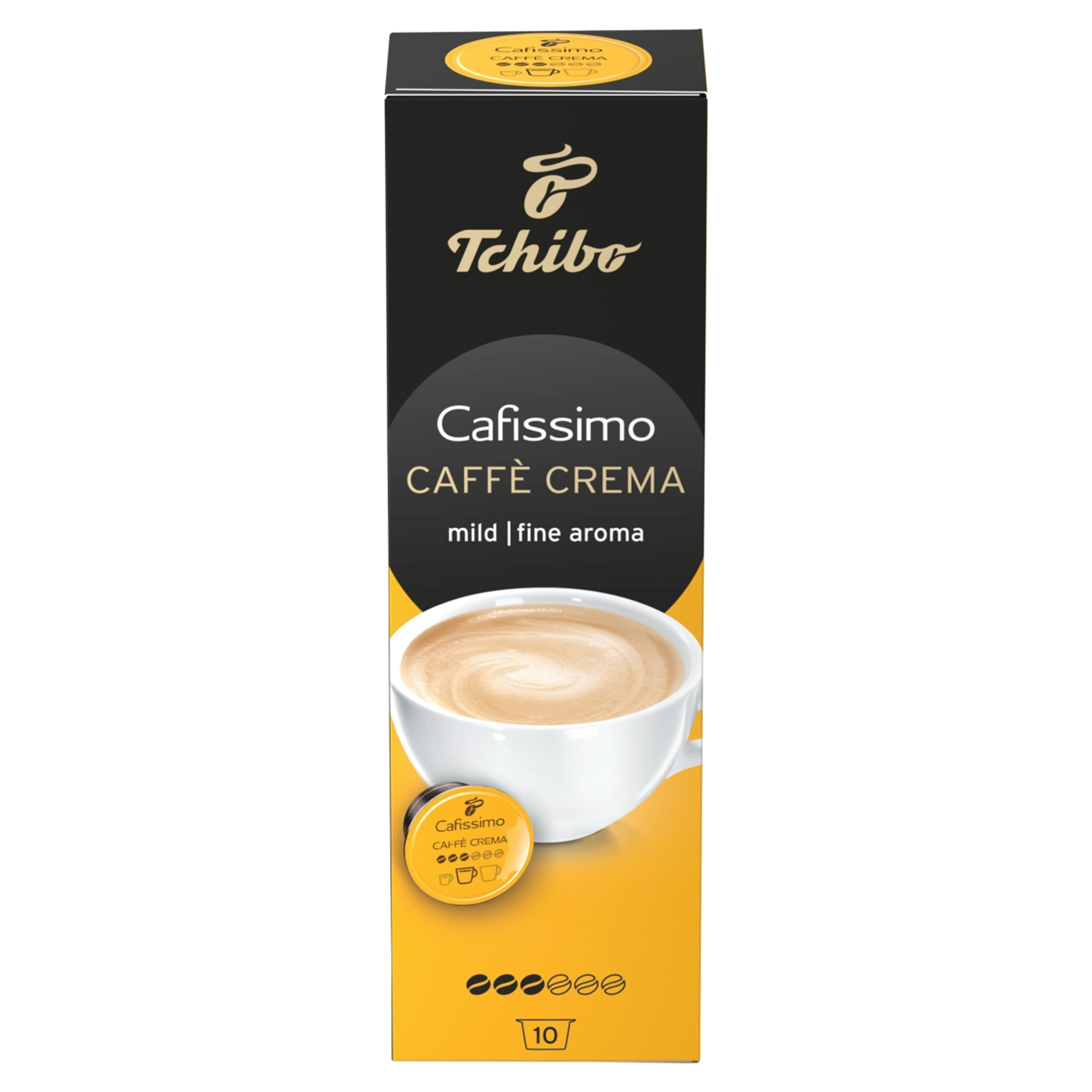 Tchibo Cafissimo Caffè Crema Fine Aroma kávékapszula - 10 db