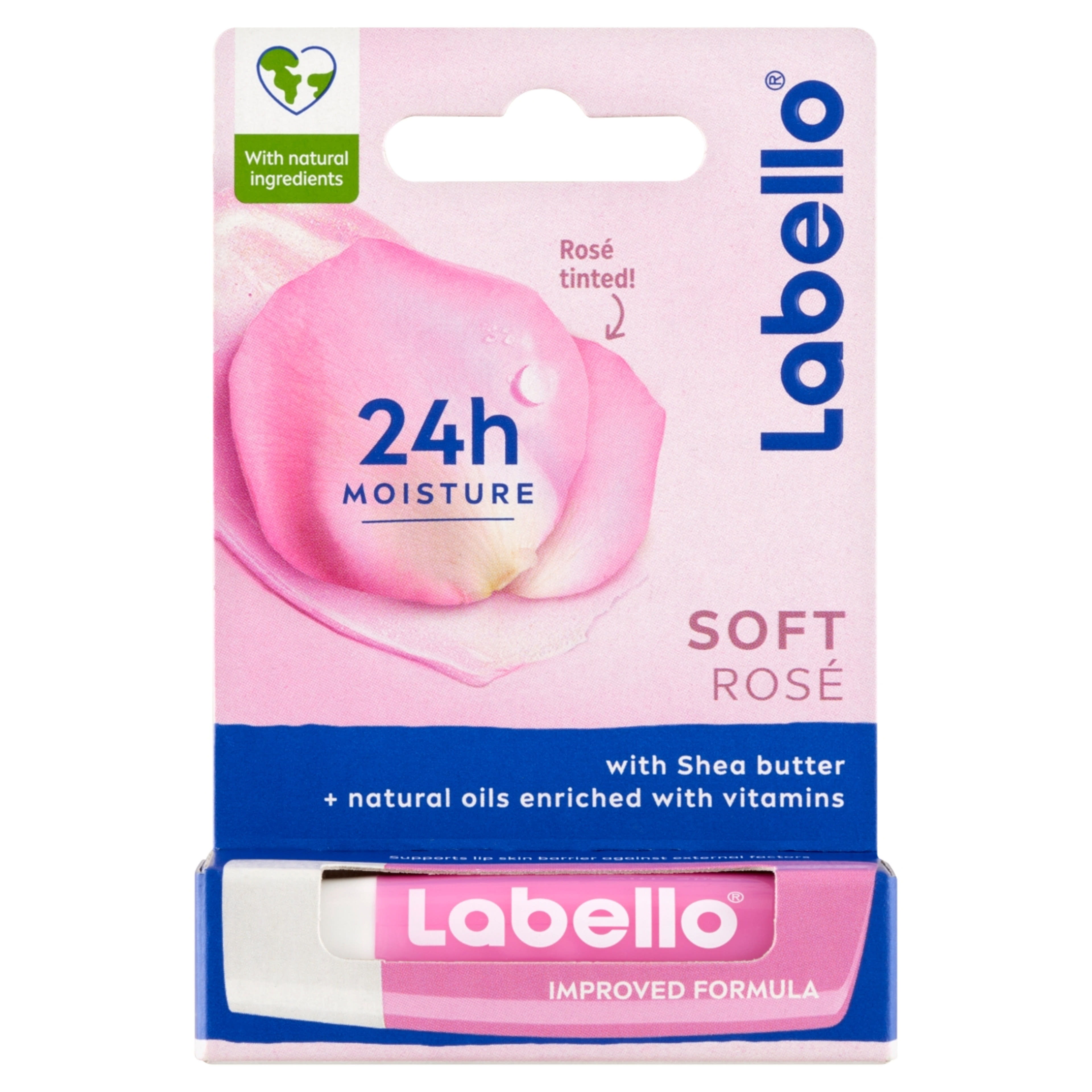 Labello Soft Rose ajakápoló - 4,8 g