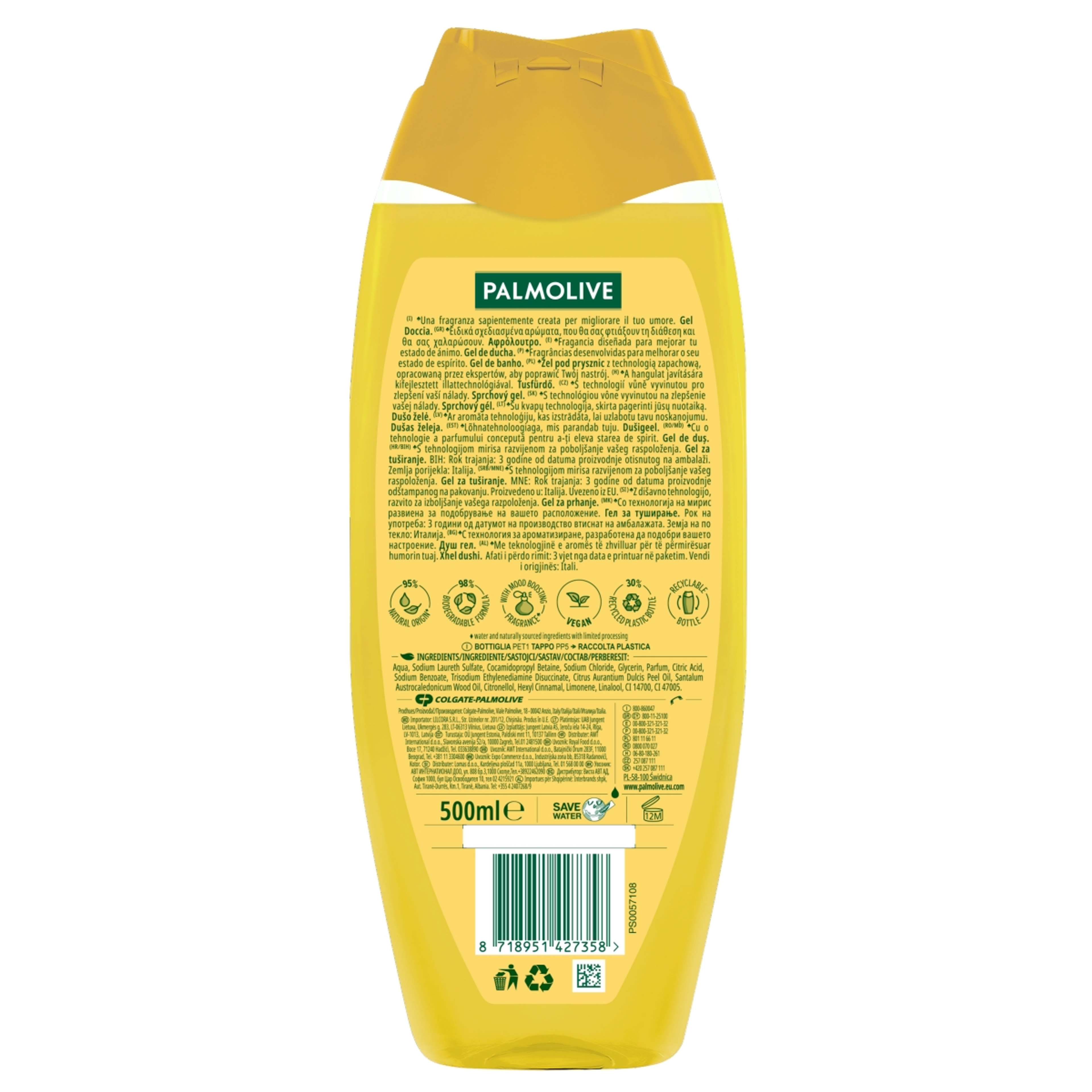 Palmolive Aroma Essence Forever Happy tusfürdő - 500 ml-2