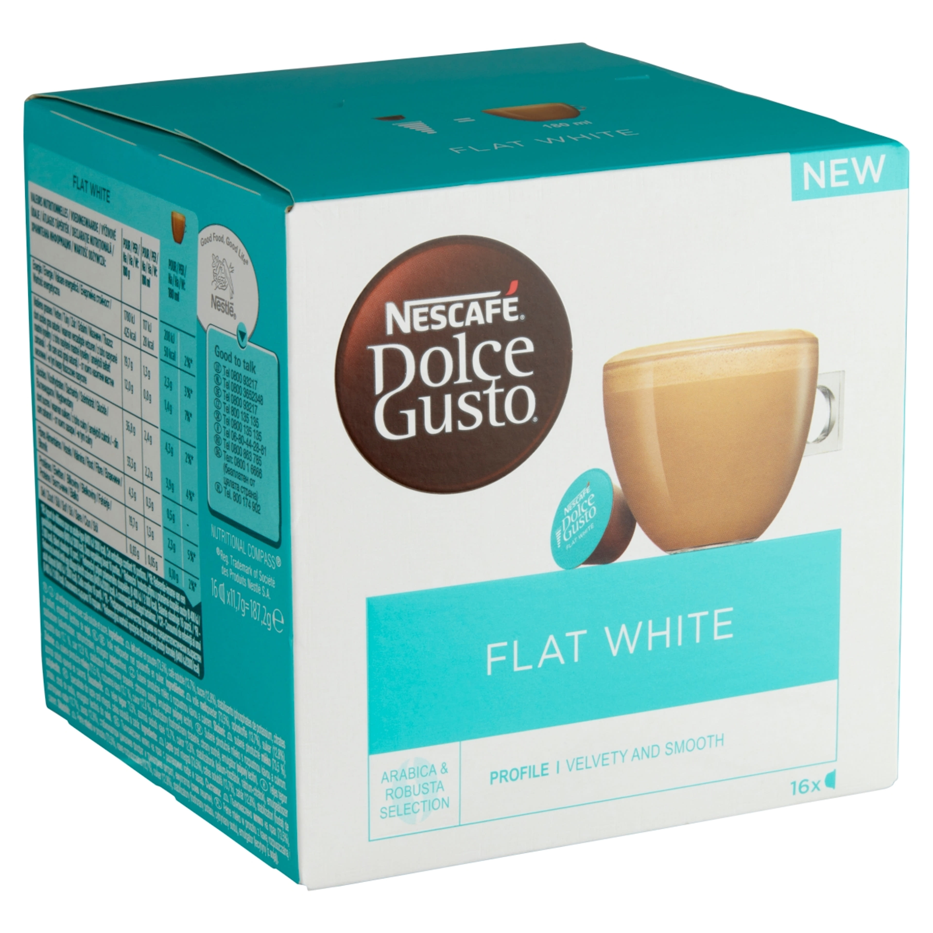 Nescafe Flat White Dolce Gusto kávékapszula - 16 db-2