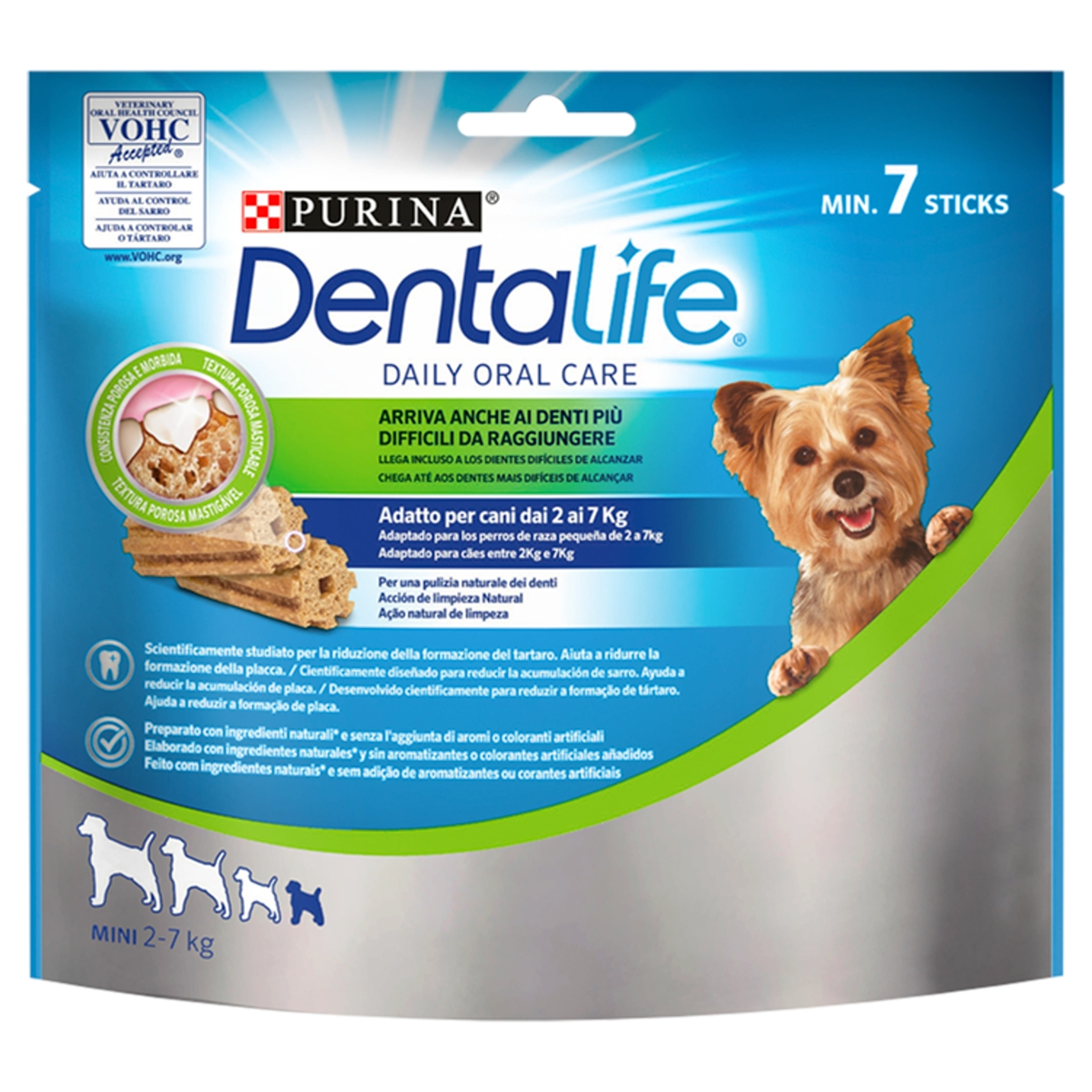 Dentalife Exra Small jutalomfalat kutyáknak 69 g - 7 db-1