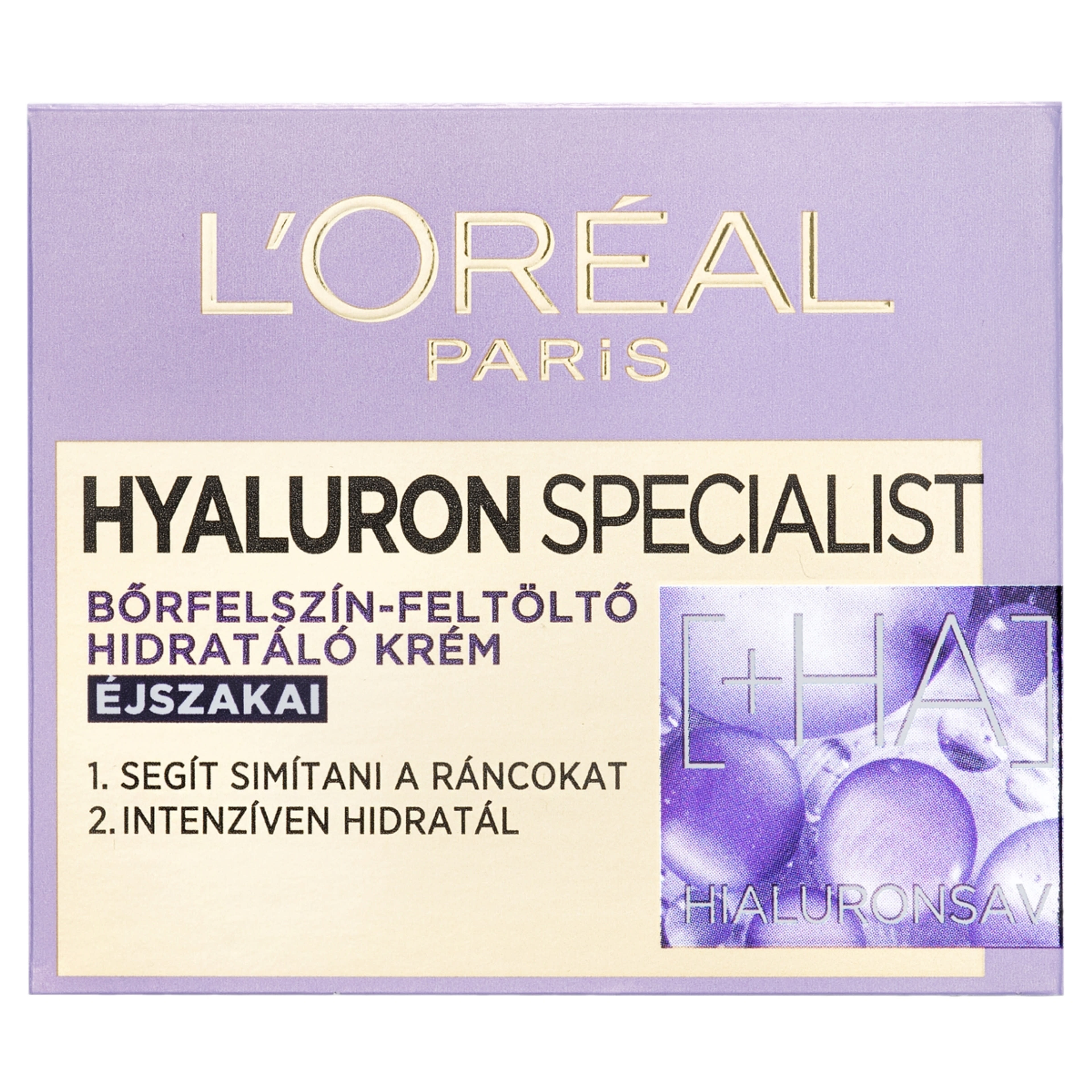 L'Oréal Paris Hyaluron Specialist éjszakai arckrém - 50 ml-1