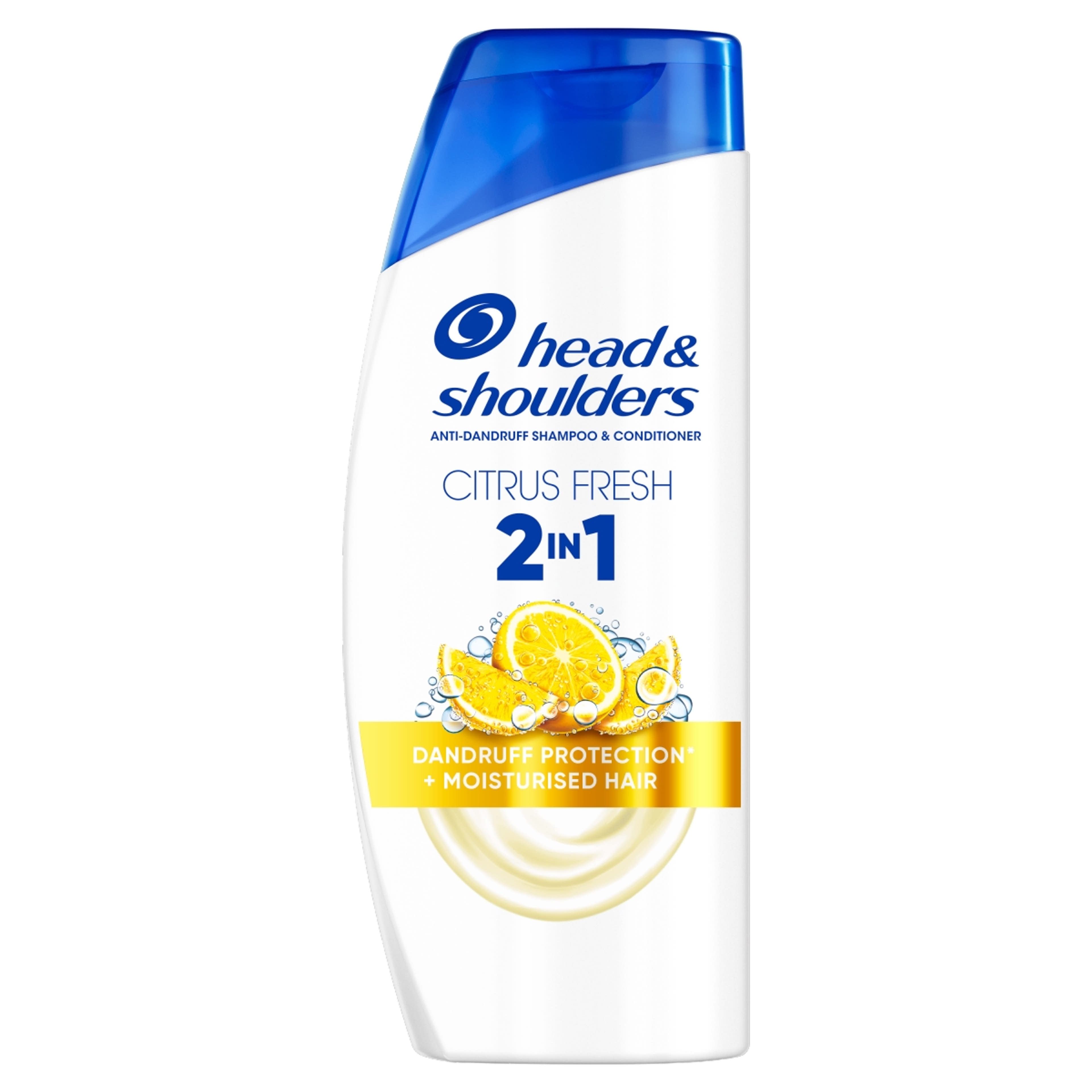 Head & Shoulders Citrus Fresh 2in1 korpa elleni sampon zsíros hajra - 625 ml-6