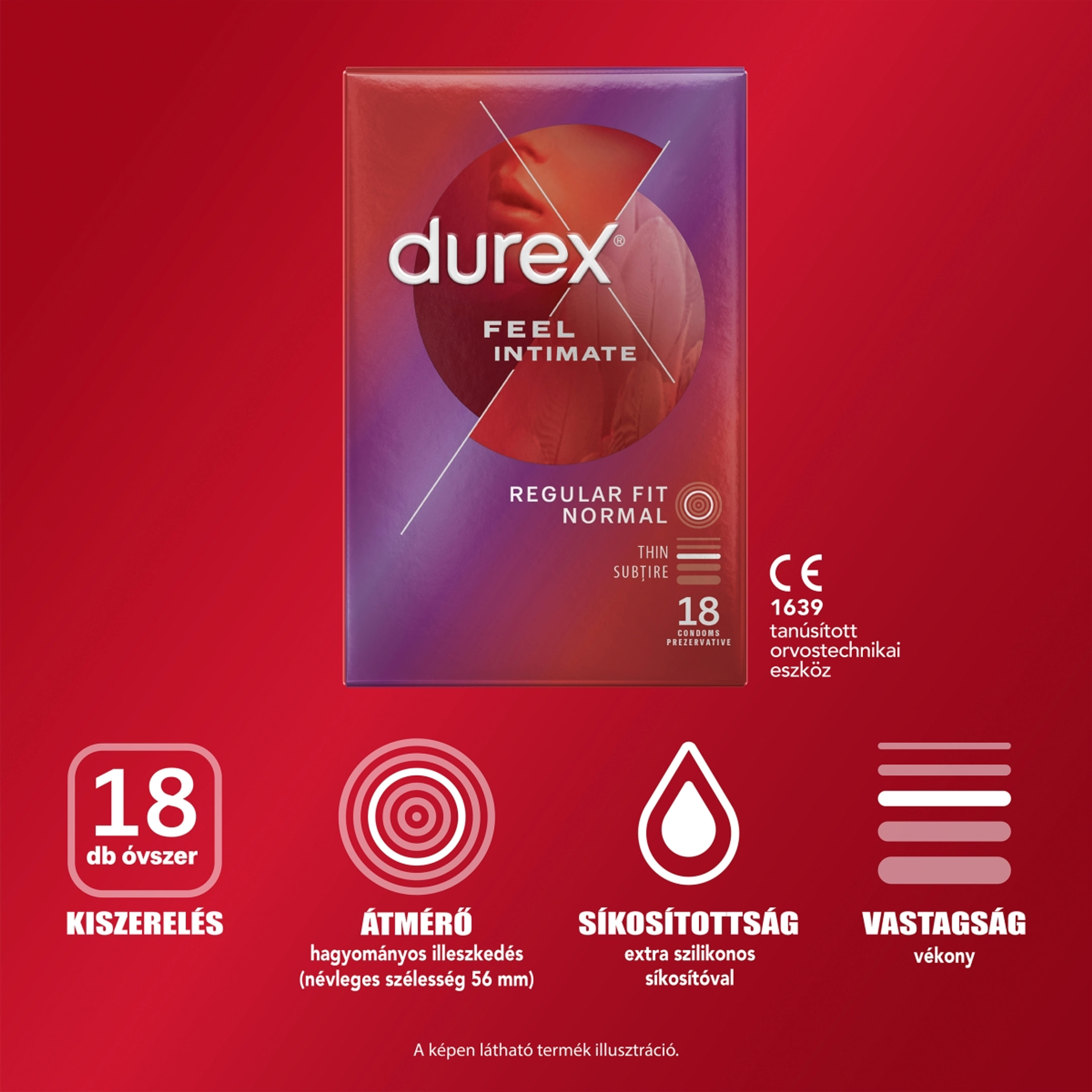 Durex Feel Intimate óvszer - 18 db-4