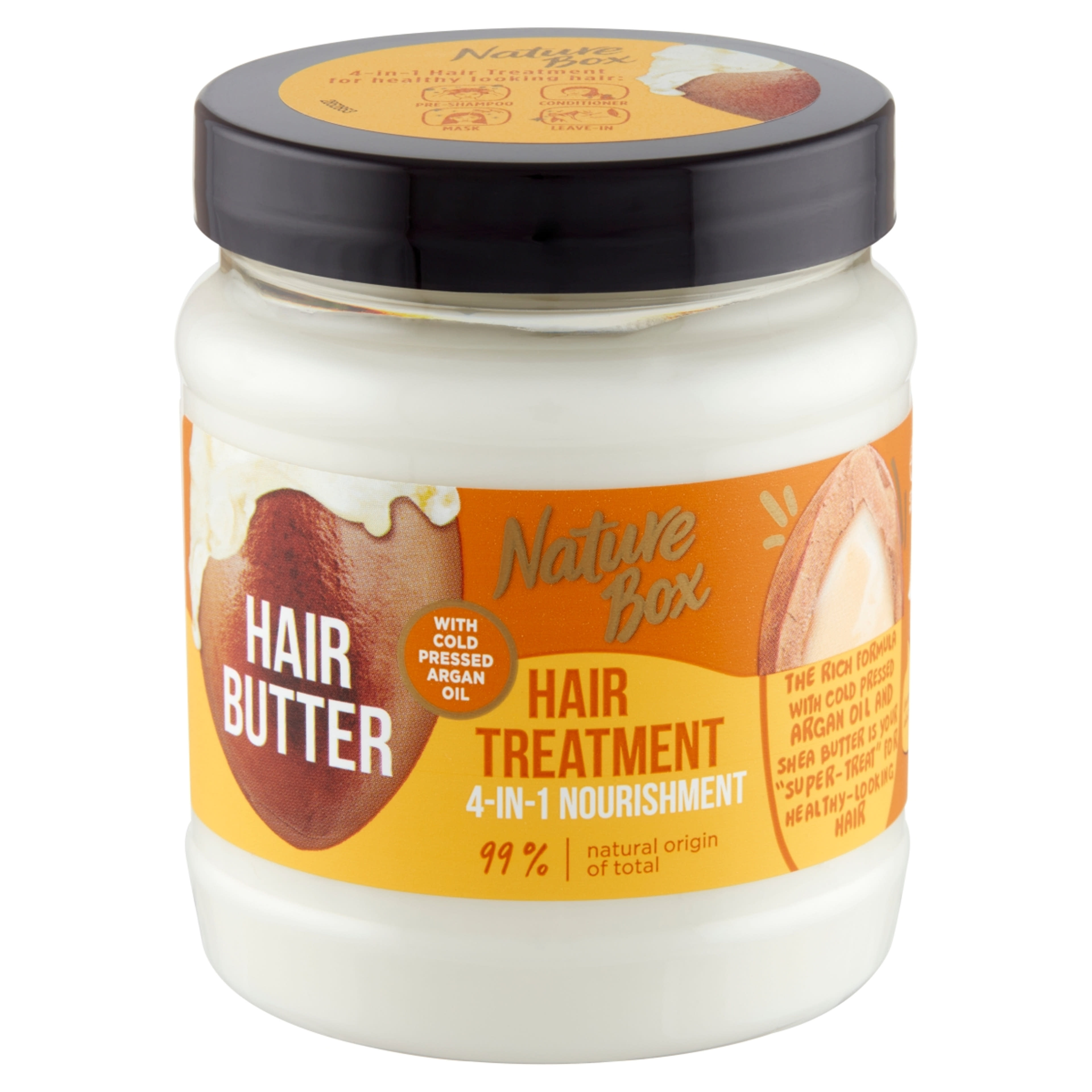Nature Box Argán Hair Butter 4 az 1-ben tápláló hajpakolás - 300 ml-2