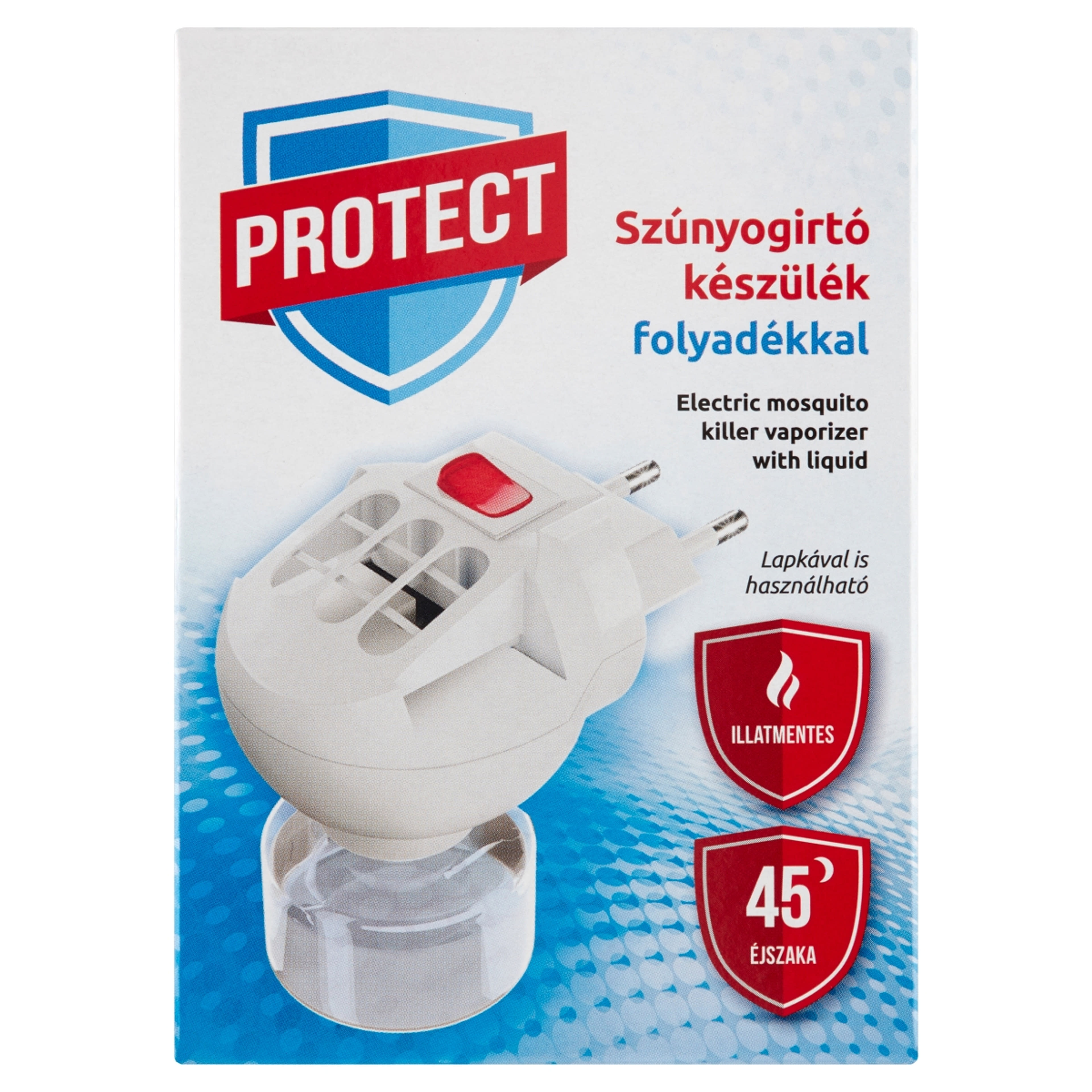 Protect plus szúnyogirtó készülék+folyadék - 1 db