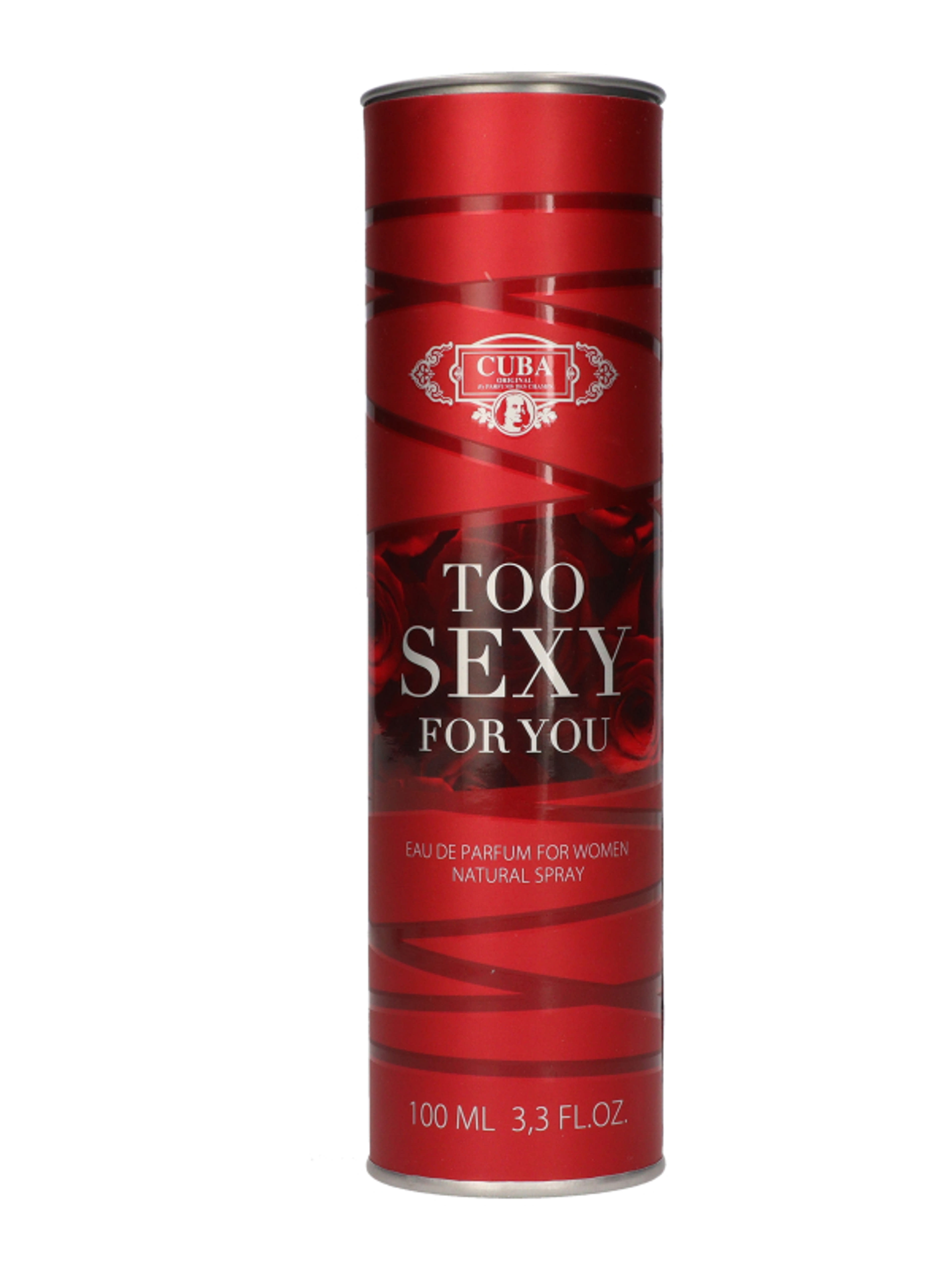 Cuba Too Sexy női eau de perfume - 100 ml