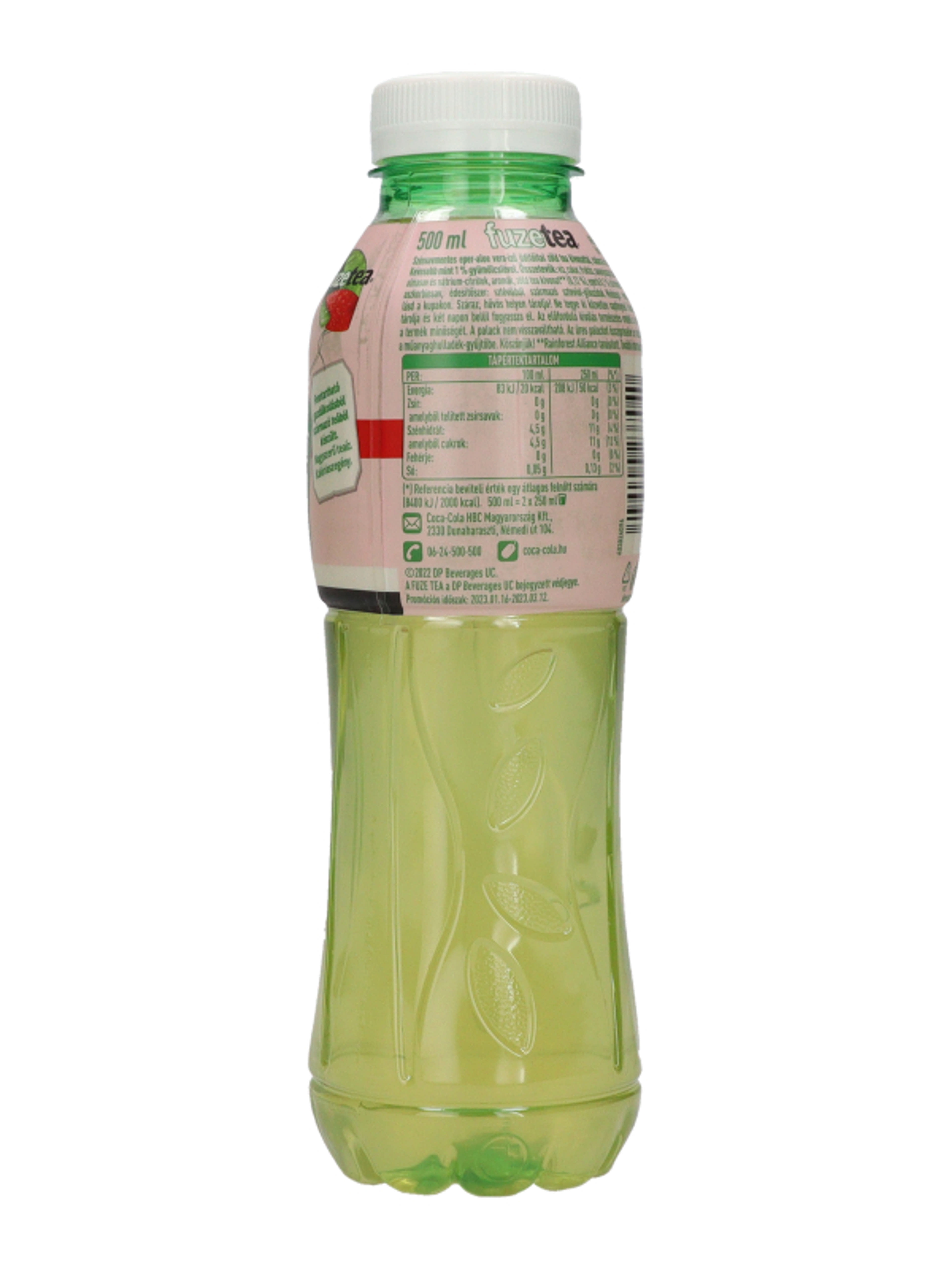Fuzetea zöldtea eper-aloe - 500 ml-4
