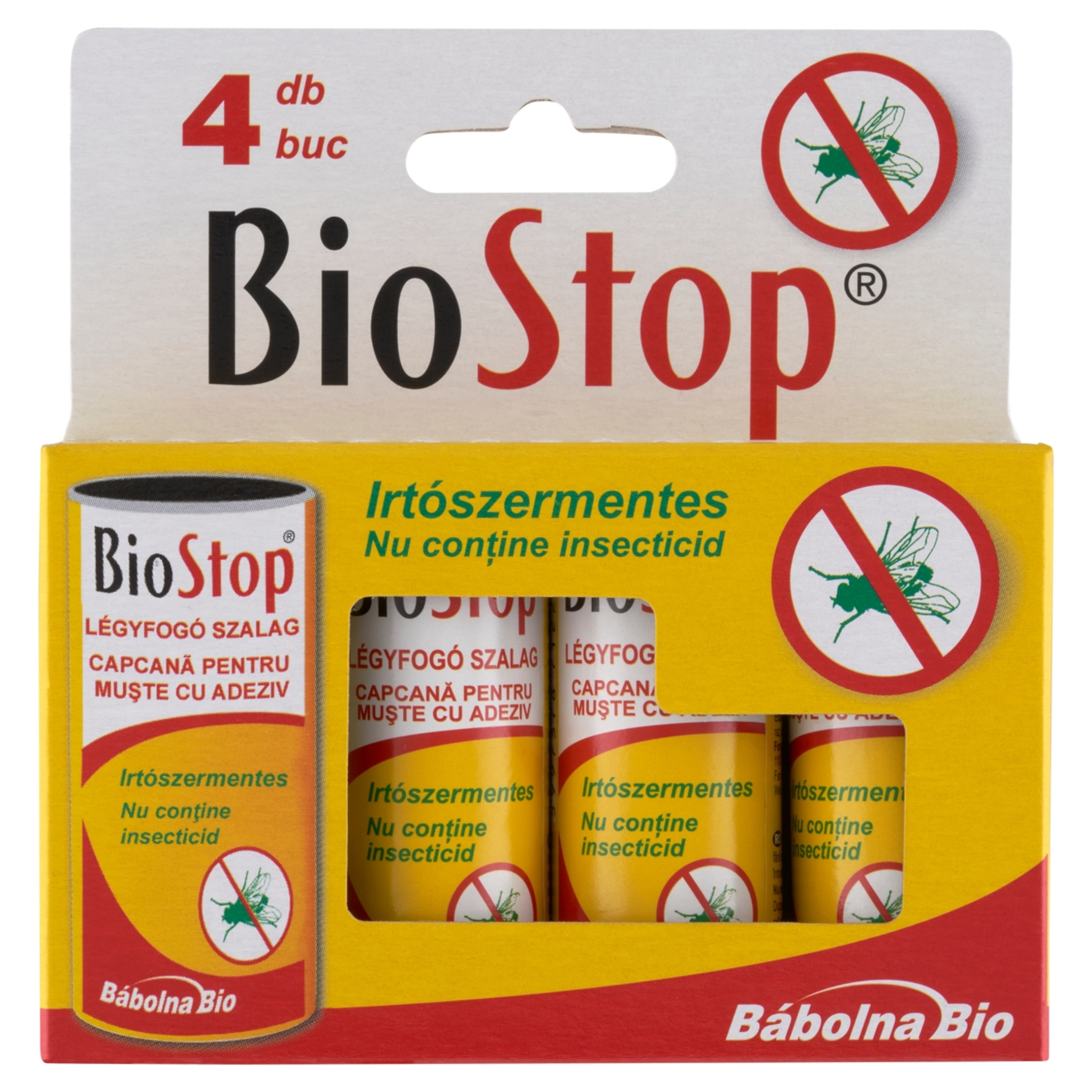 BioStop légyfogó szalag - 4 db-1