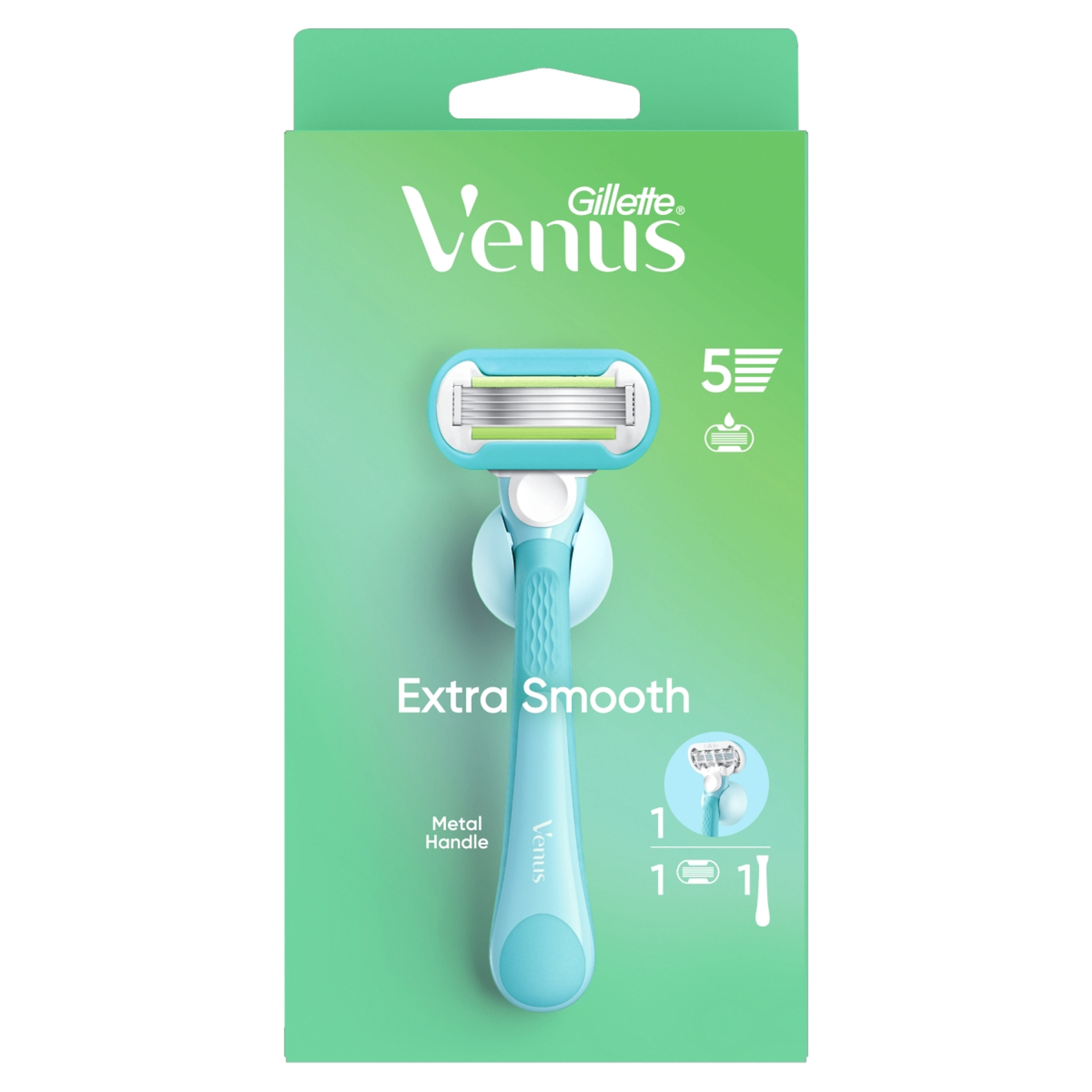Gillette Venus Extra Smooth nyél + 1 borotvabetét - 1 db