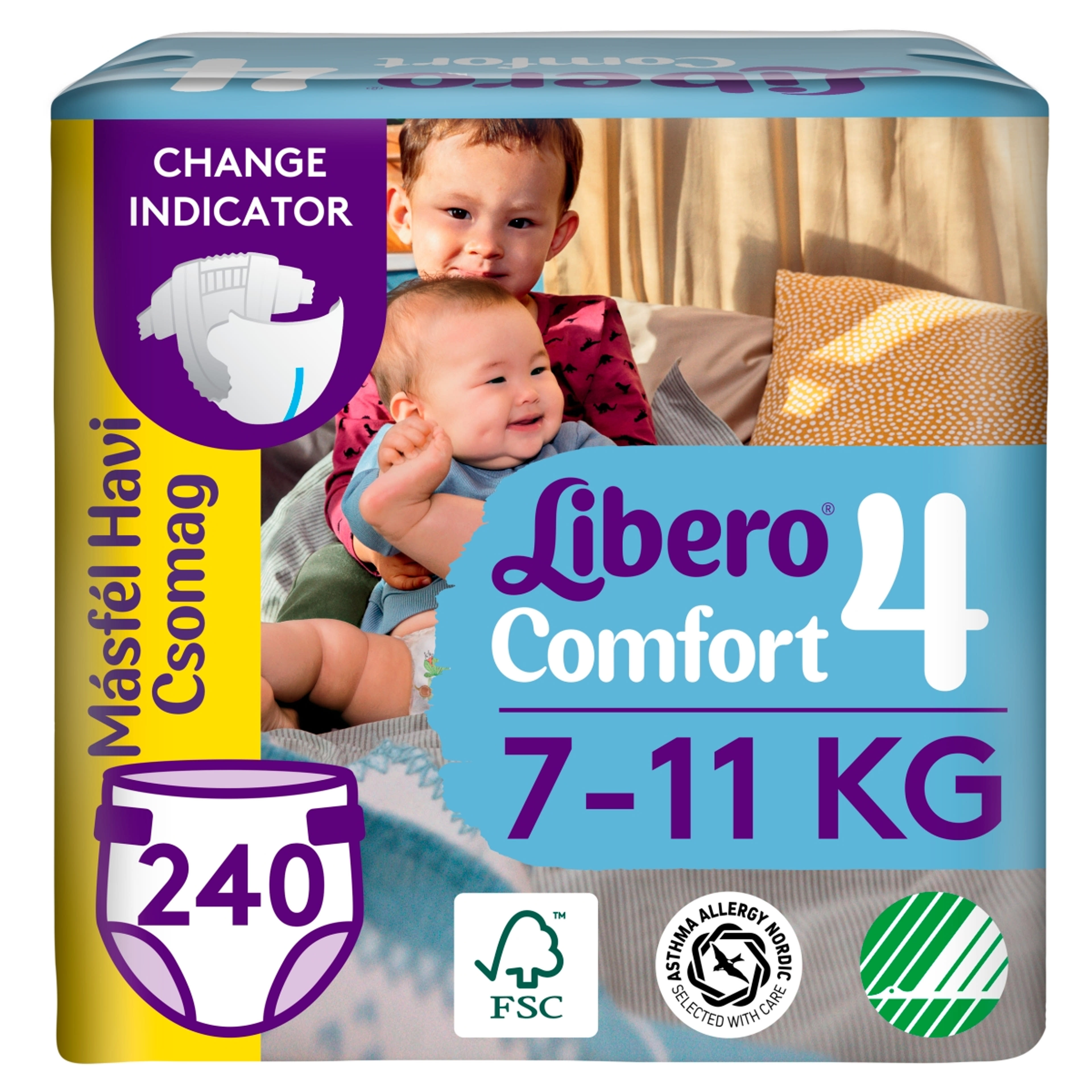 Libero Comfort nadrágpelenka 4-es 7-11 kg - 240 db-1