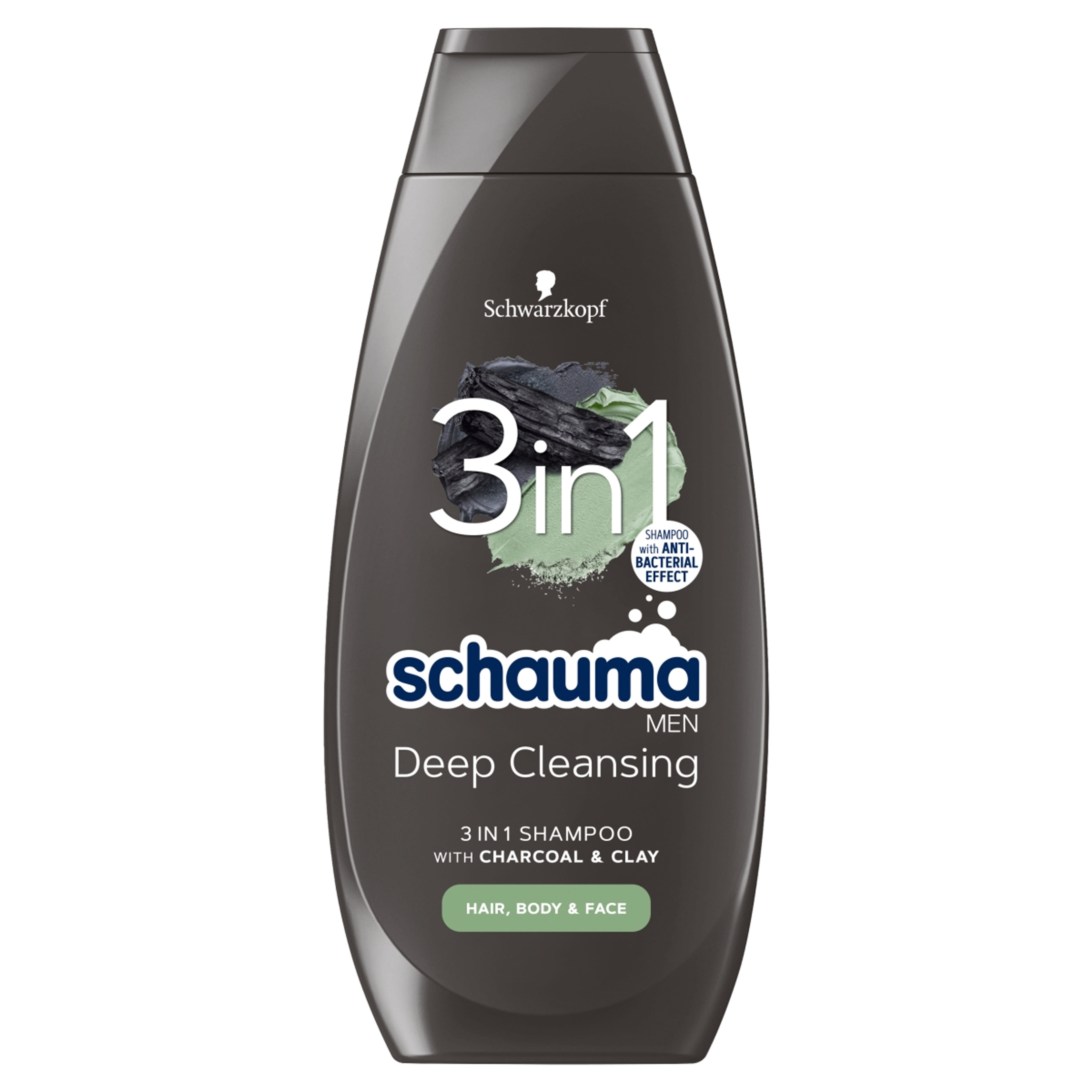 Schauma ferfi sampon mélytisztító szén & agyag - 400 ml-1