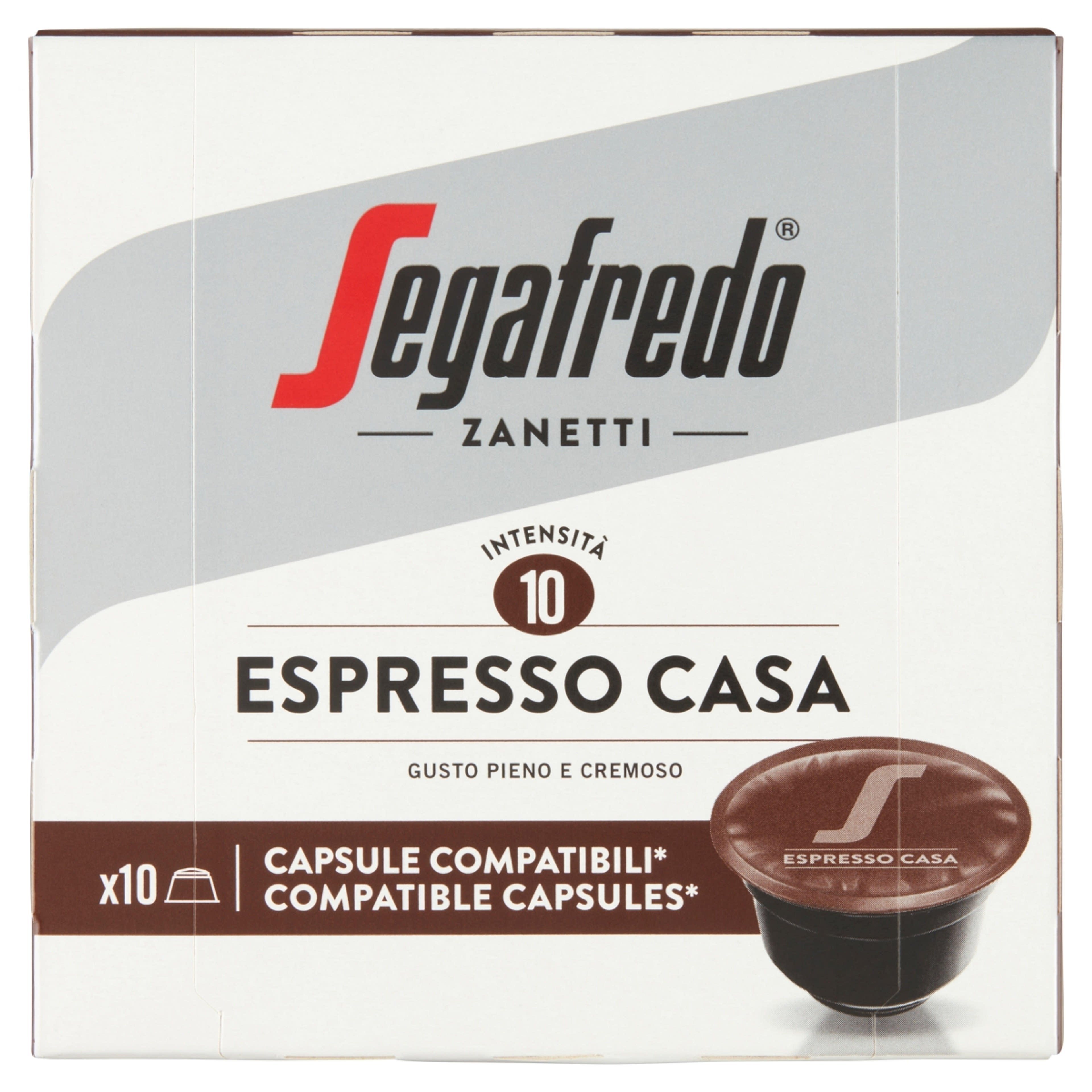 Segafredo dg eszpresszo casa kávé kapsz. 10 x 7.5 g - 75 g