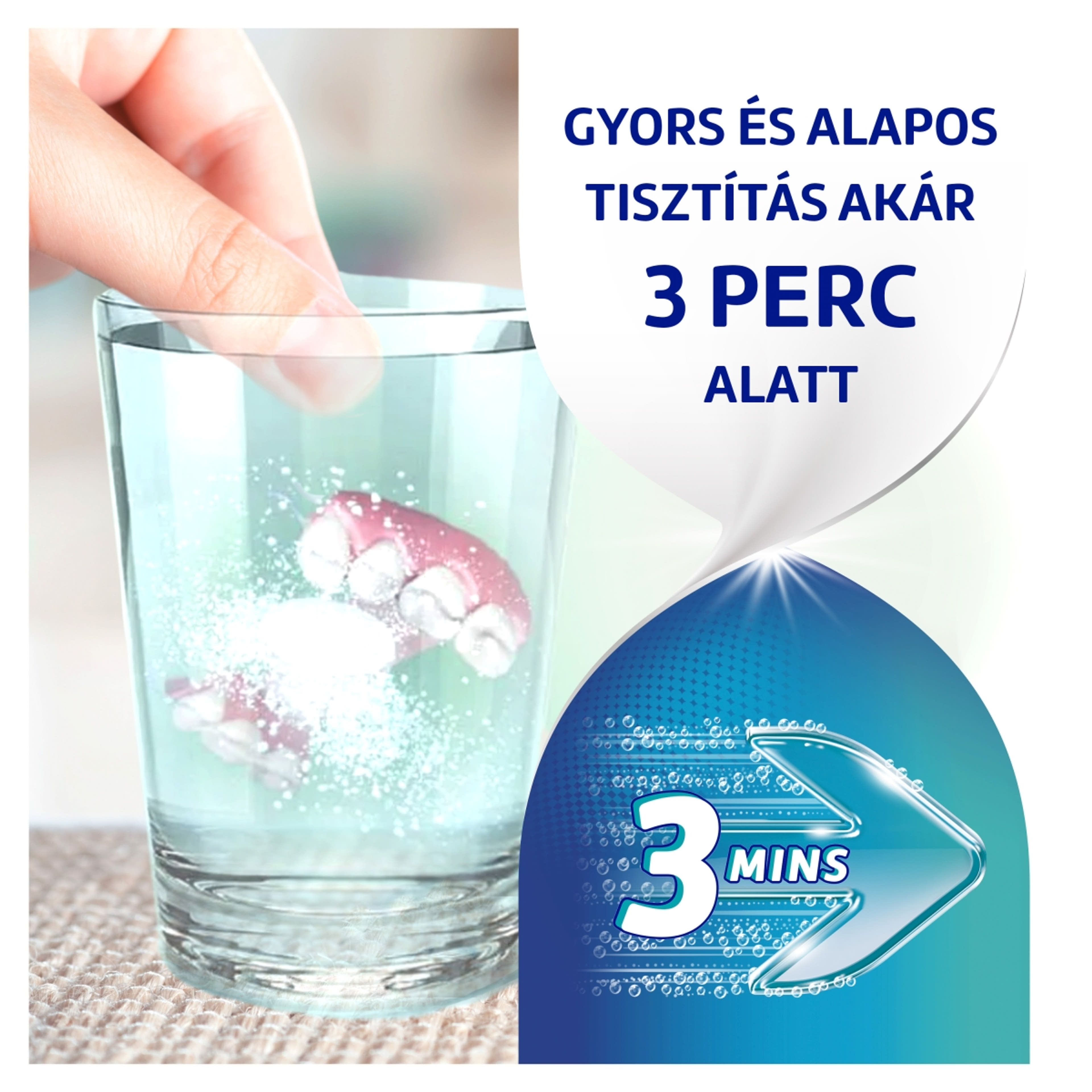 Corega Bio Formula műfogsortisztító tabletta - 108 db-2