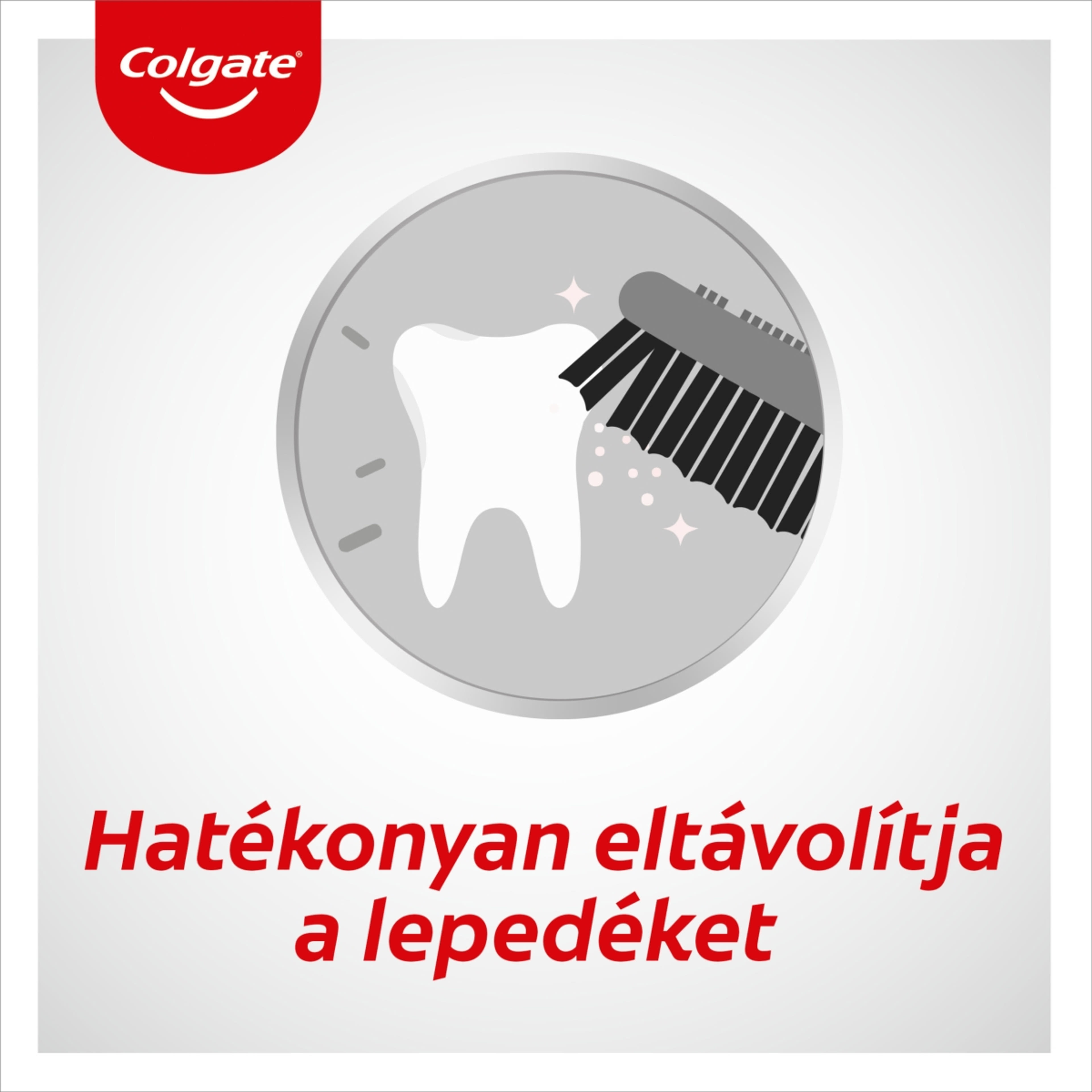 Colgate High Density Charcoal lágy fogkefe - 1 db-7