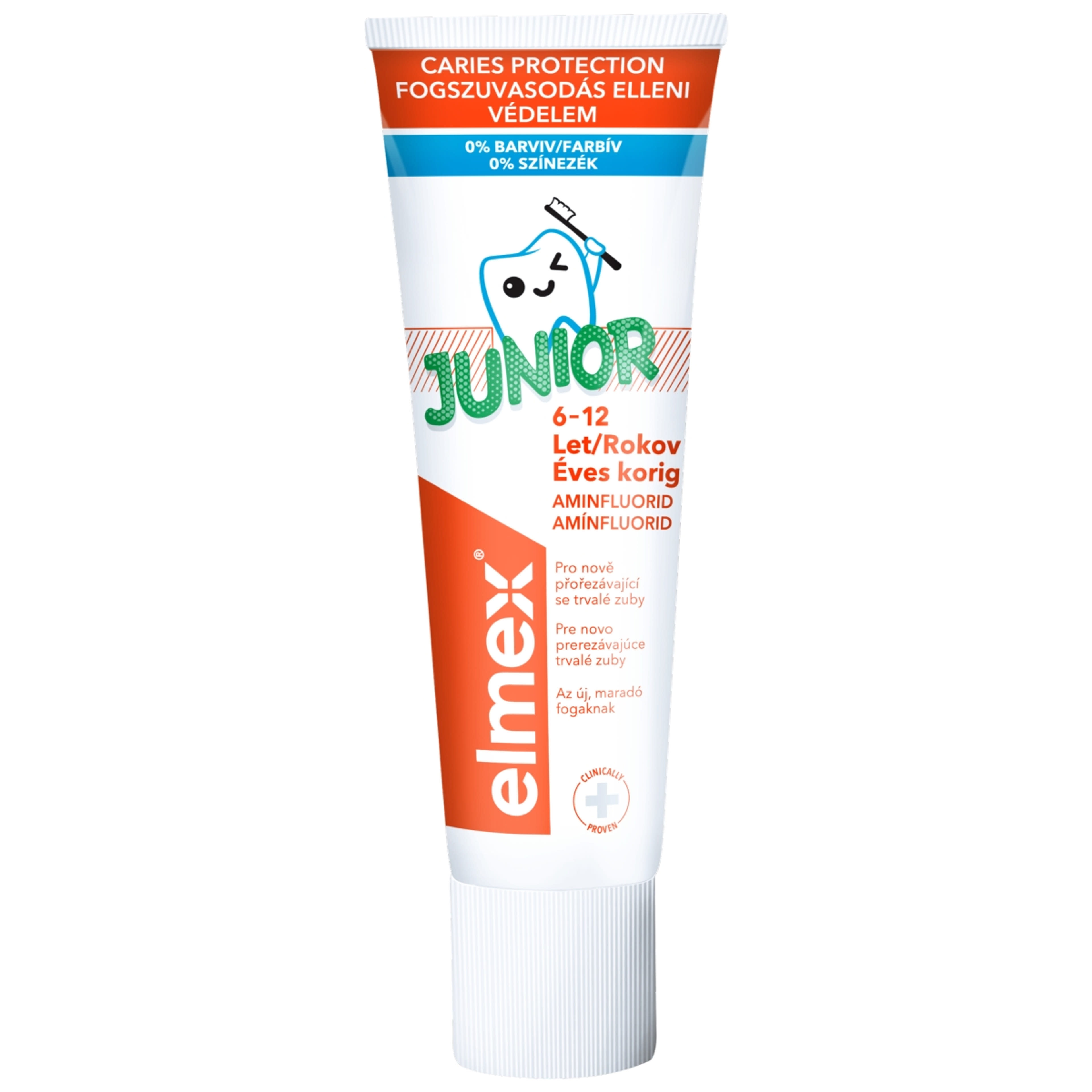 Elmex Junior fogkrém 6-12 éves korig - 75 ml-2