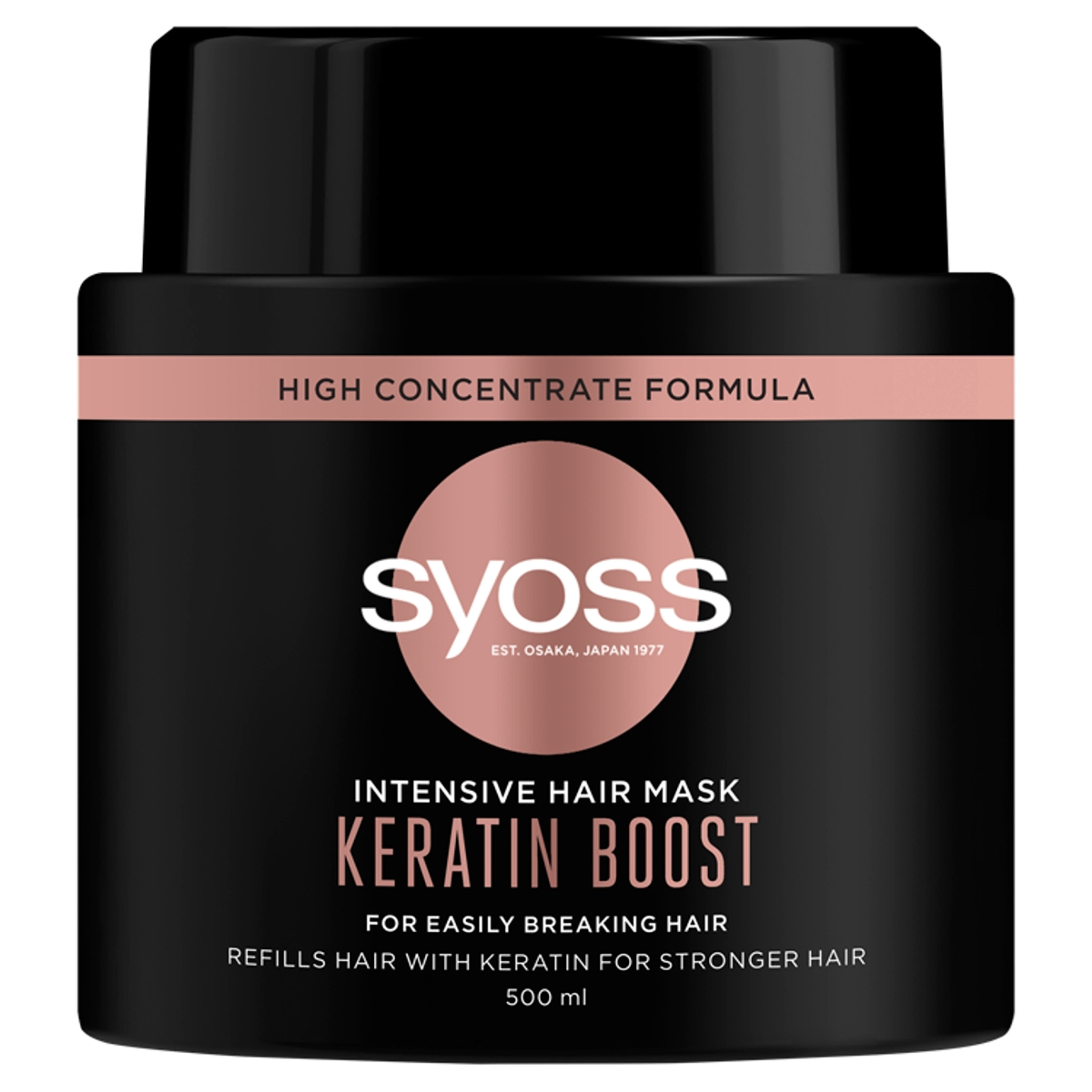 Syoss Keratin intenzív hajmaszk - 500 ml