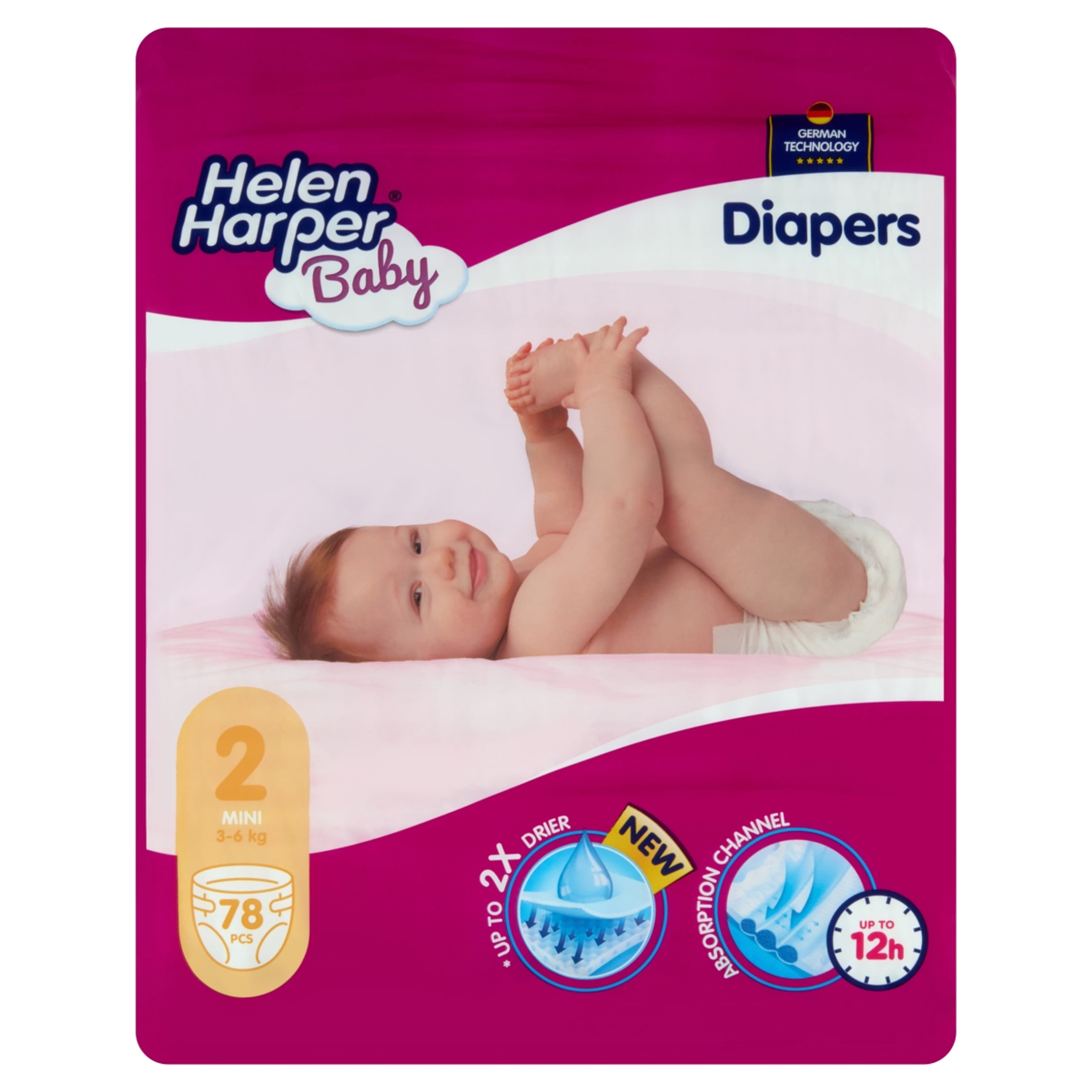 Helen Harper baby pelenka 2-es 3-6kg - 78 db-2