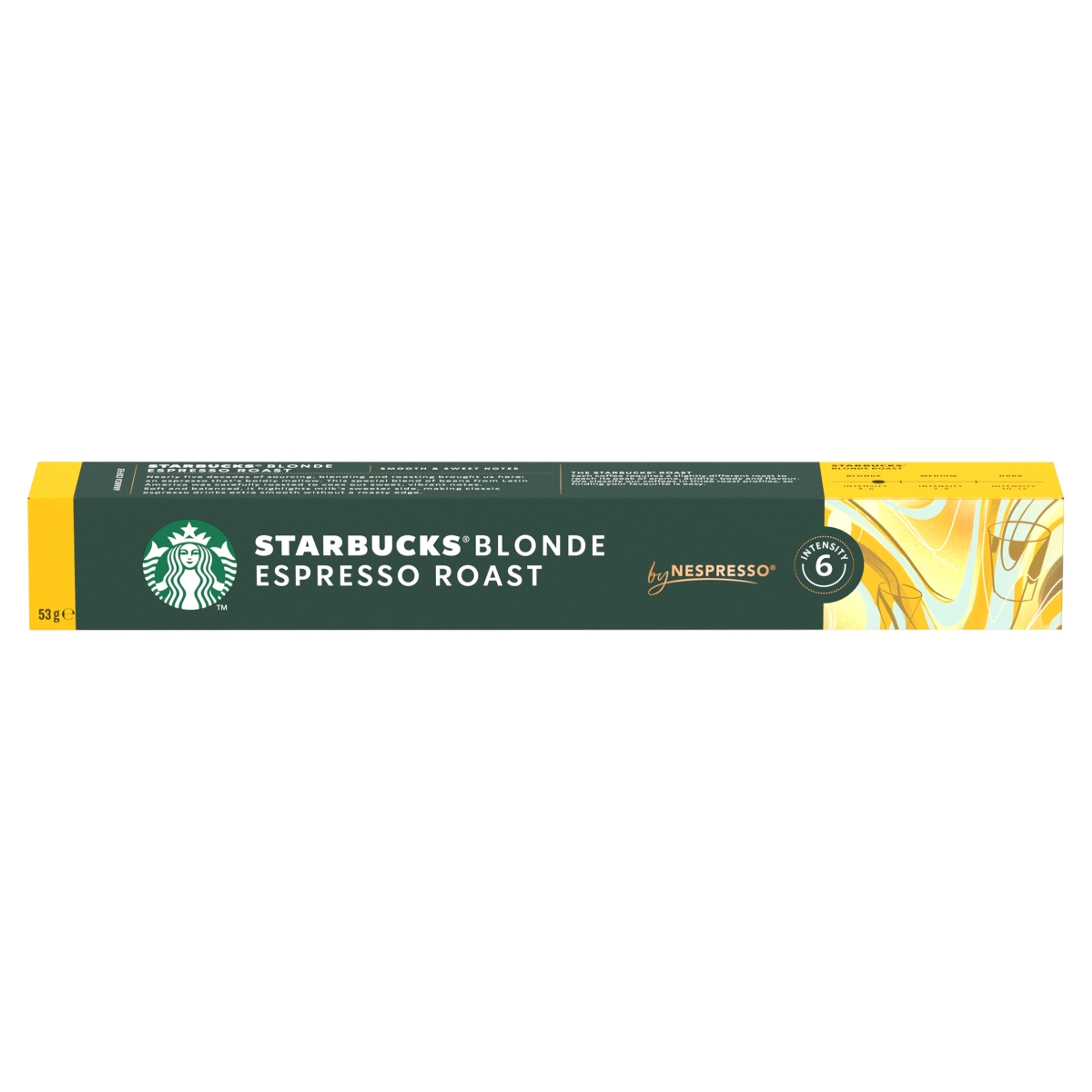 Starbucks by Nespresso Blonde Espresso kávékapszula - 10 db