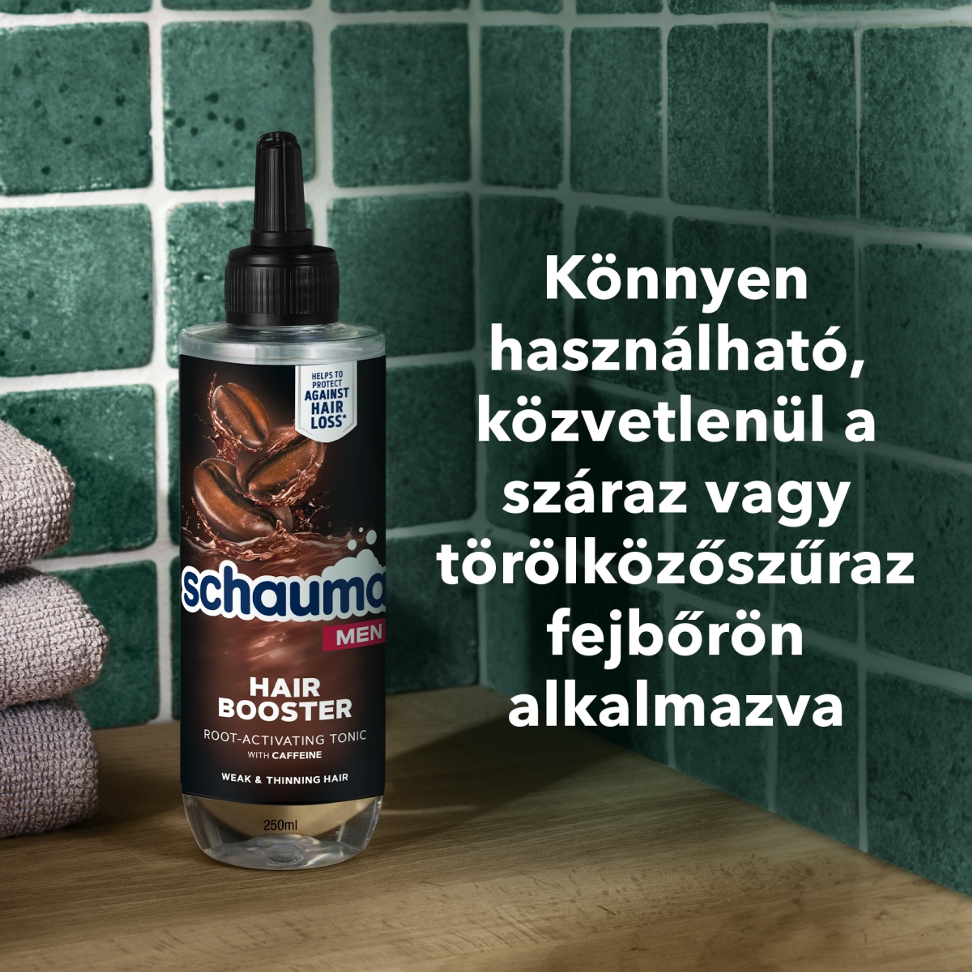 Schauma Men Hair Booster hajhagyma-aktiváló tonik - 200 ml-6