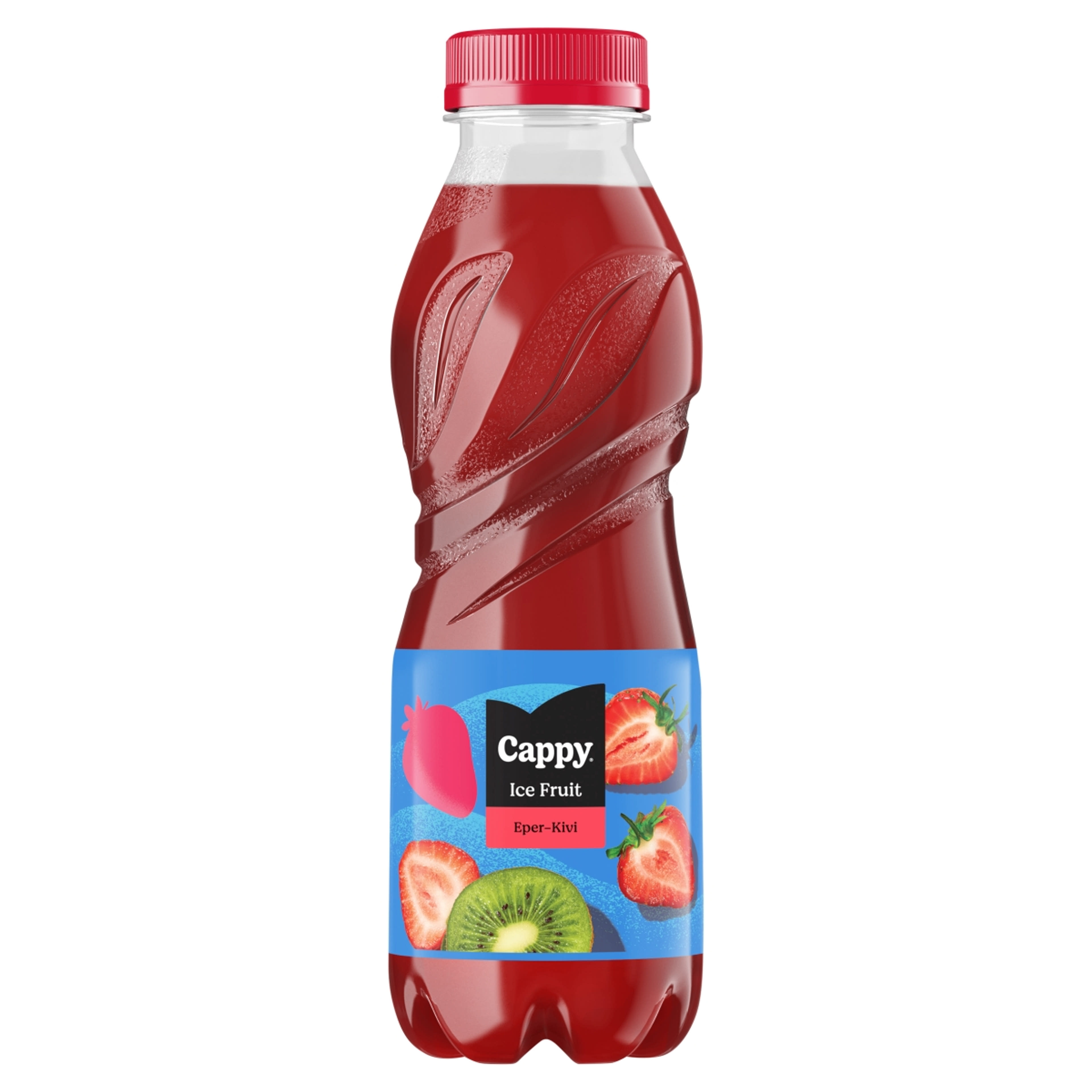Cappy Ice Fruit üdítőital eper-kivi ízesítéssel - 500 ml