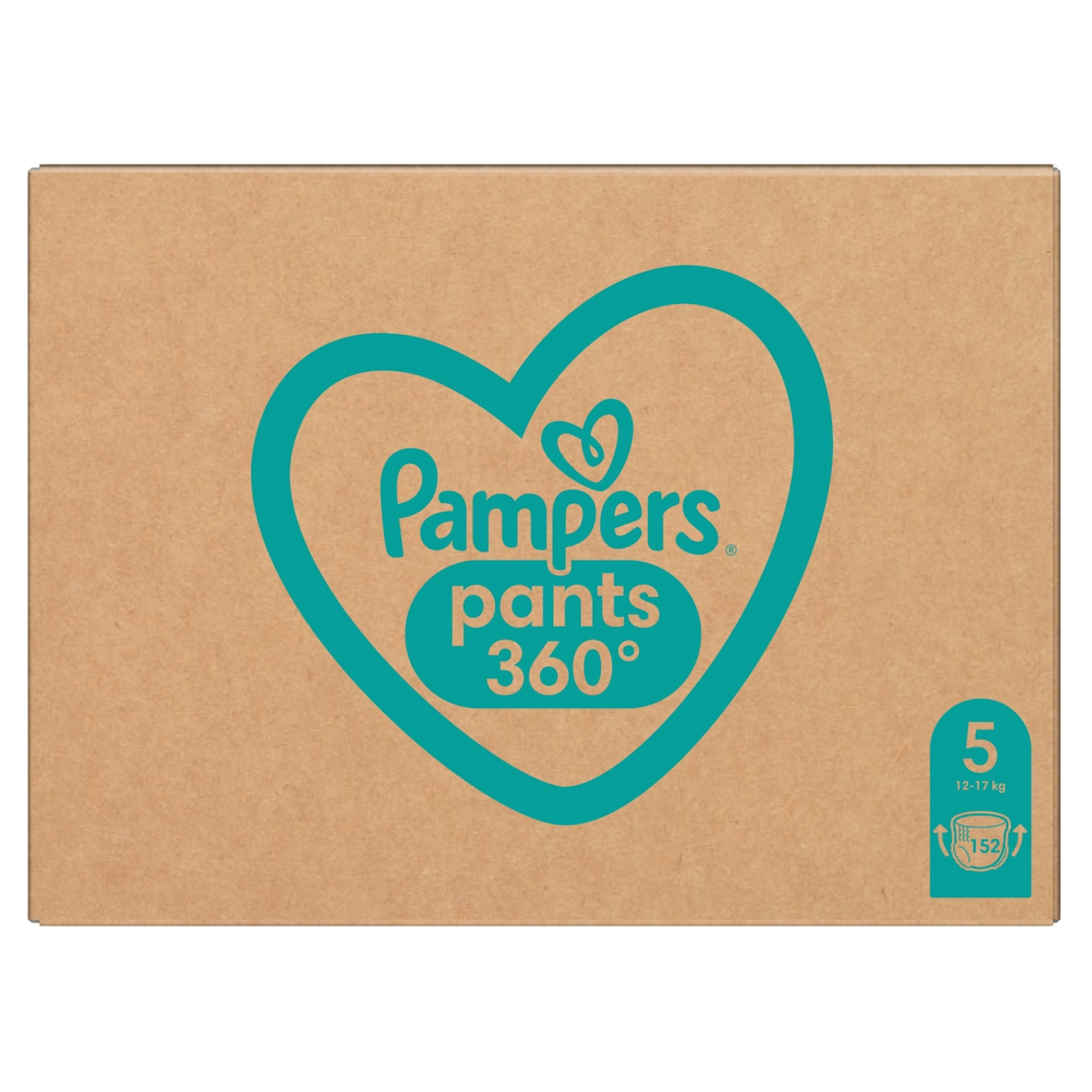 Pampers Pants monthly pack 5-os 12-17 kg - 152 db