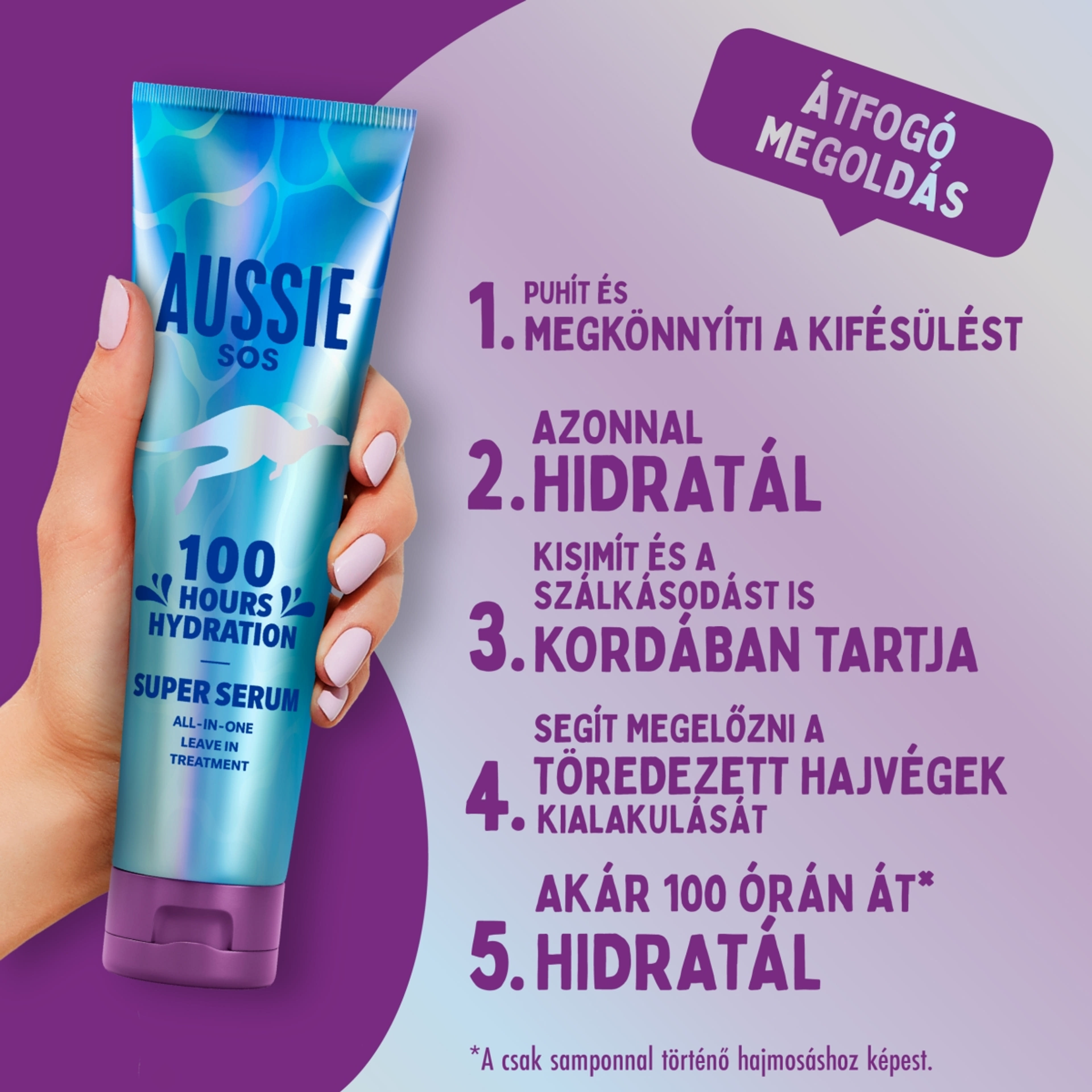 Aussie SOS Hydration szérum - 160 ml-6