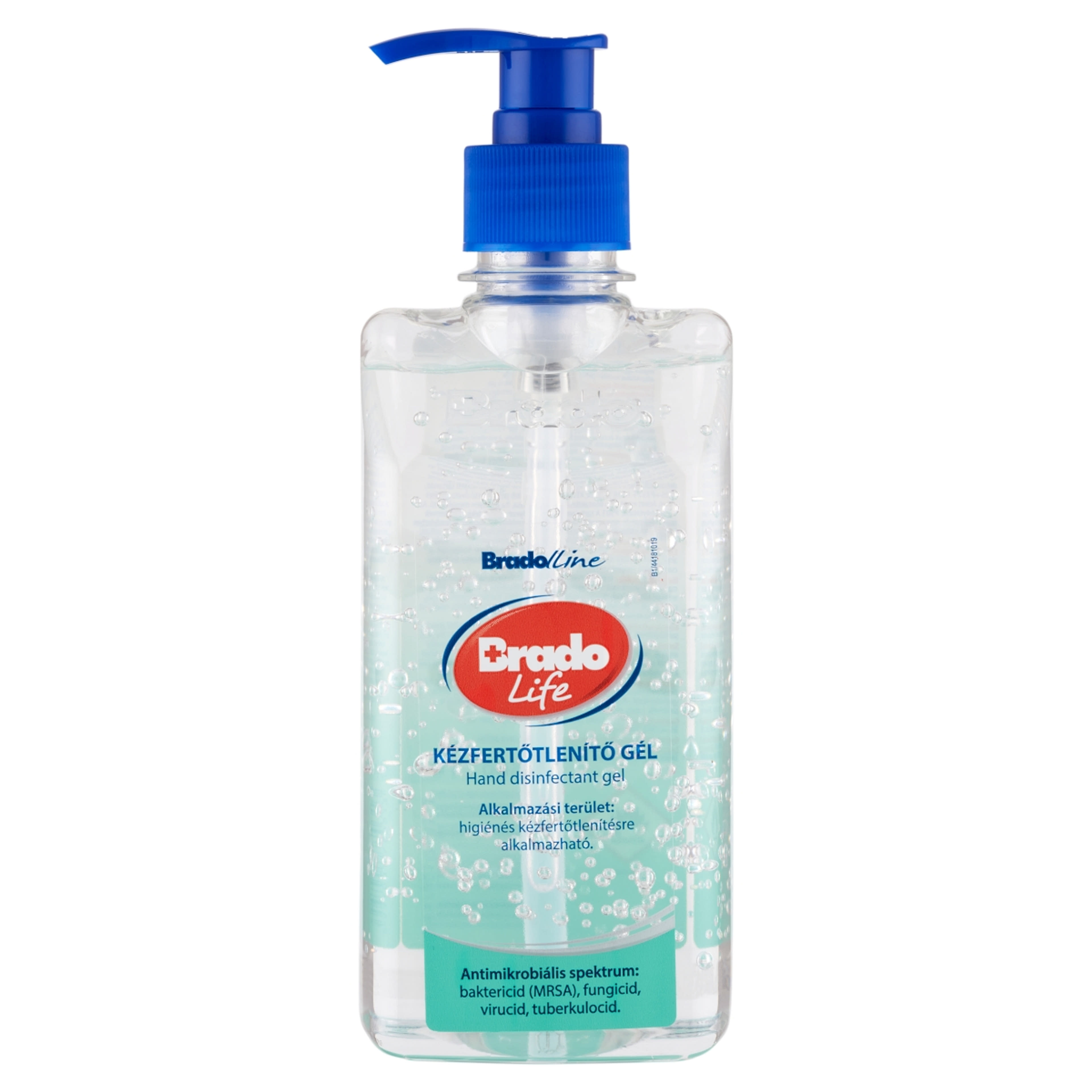 BradoLife higiénés kézfertőtlenítő gél - 500 ml